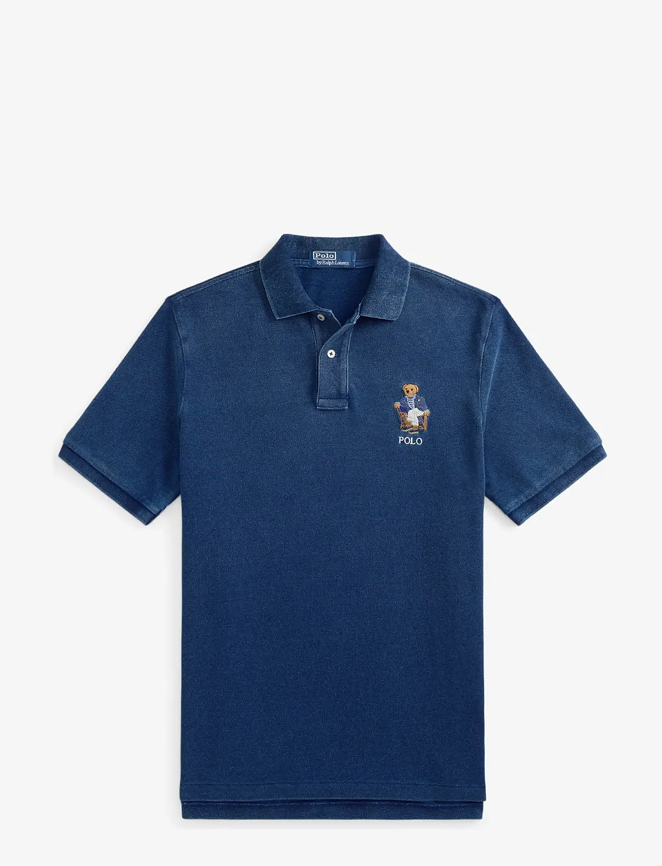 Polo Ralph Lauren - Classic Fit Polo Bear Mesh Polo Shirt - kortærmede poloer - newport bear- med - 1