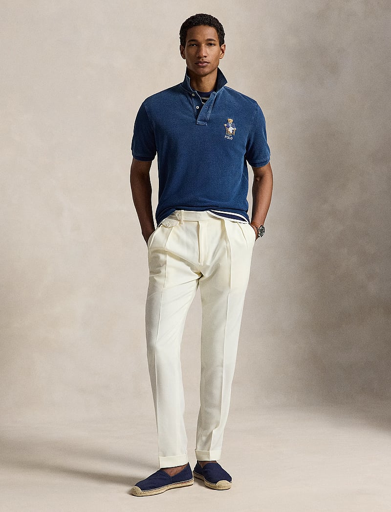 Polo Ralph Lauren - Classic Fit Polo Bear Mesh Polo Shirt - kortærmede poloer - newport bear- med - 4
