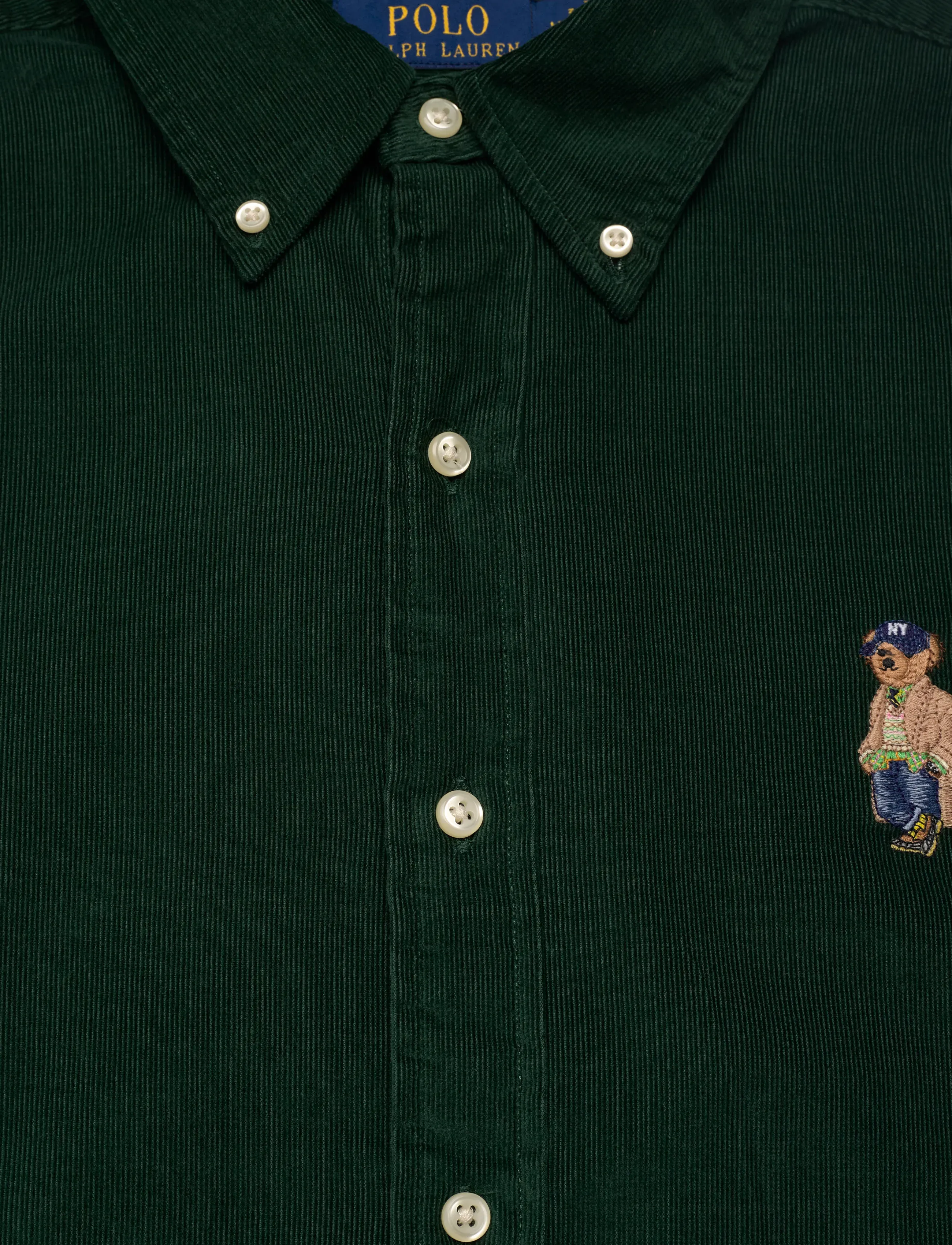 Polo Ralph Lauren - FINE WALE CORD-WVN-SHIRT - moss agate - 2