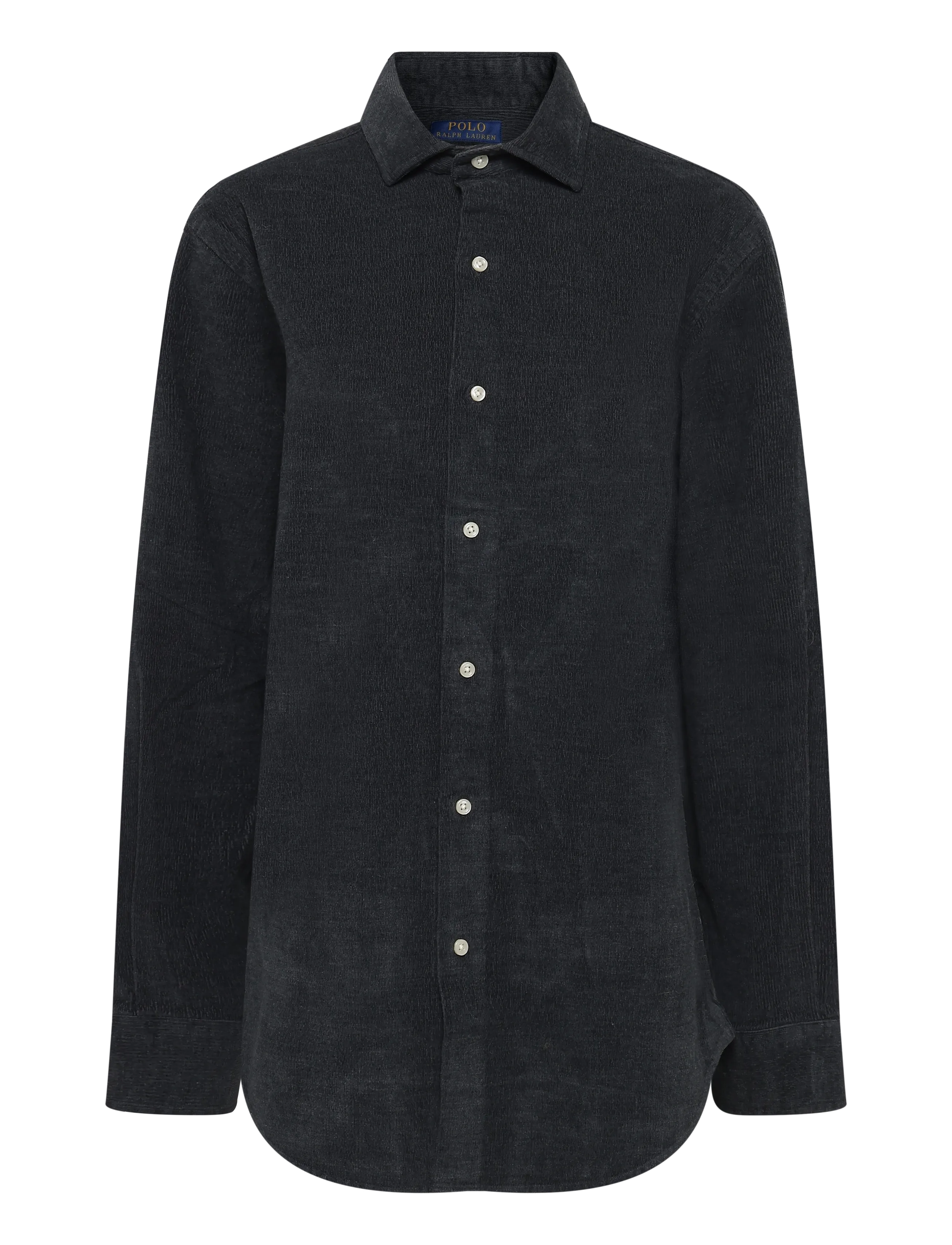 Polo Ralph Lauren Custom Fit Stretch Corduroy Shirt - Hemden - BARCLAY HEATHER / grey