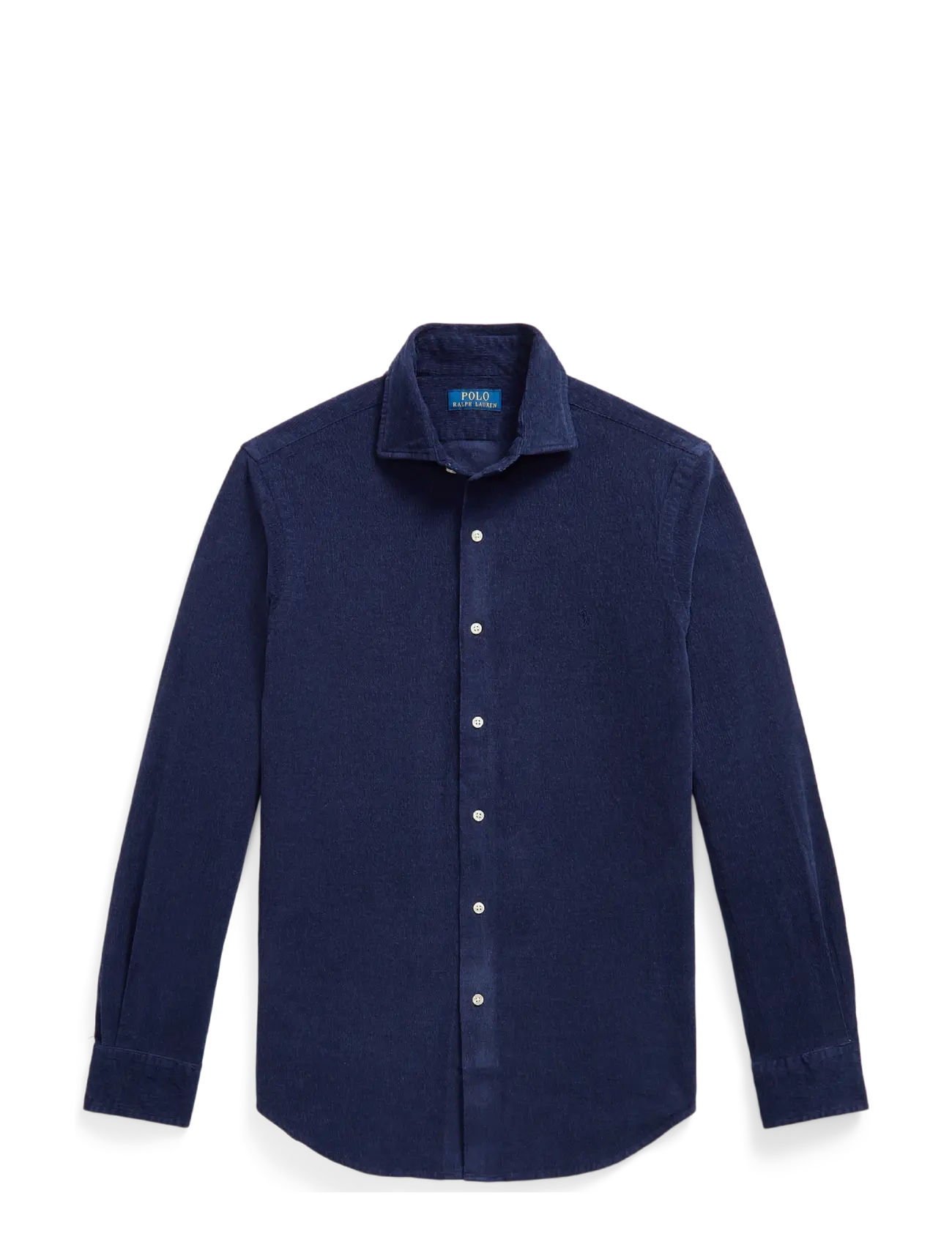 Polo Ralph Lauren Custom Fit Stretch Corduroy Shirt - Kläder - SPRING NAVY HEATH / navy