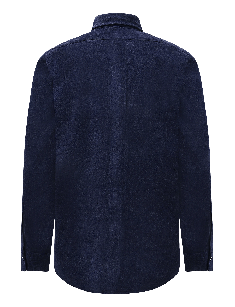 Polo Ralph Lauren - Custom Fit Stretch Corduroy Shirt - corduroy shirts - spring navy heath - 1