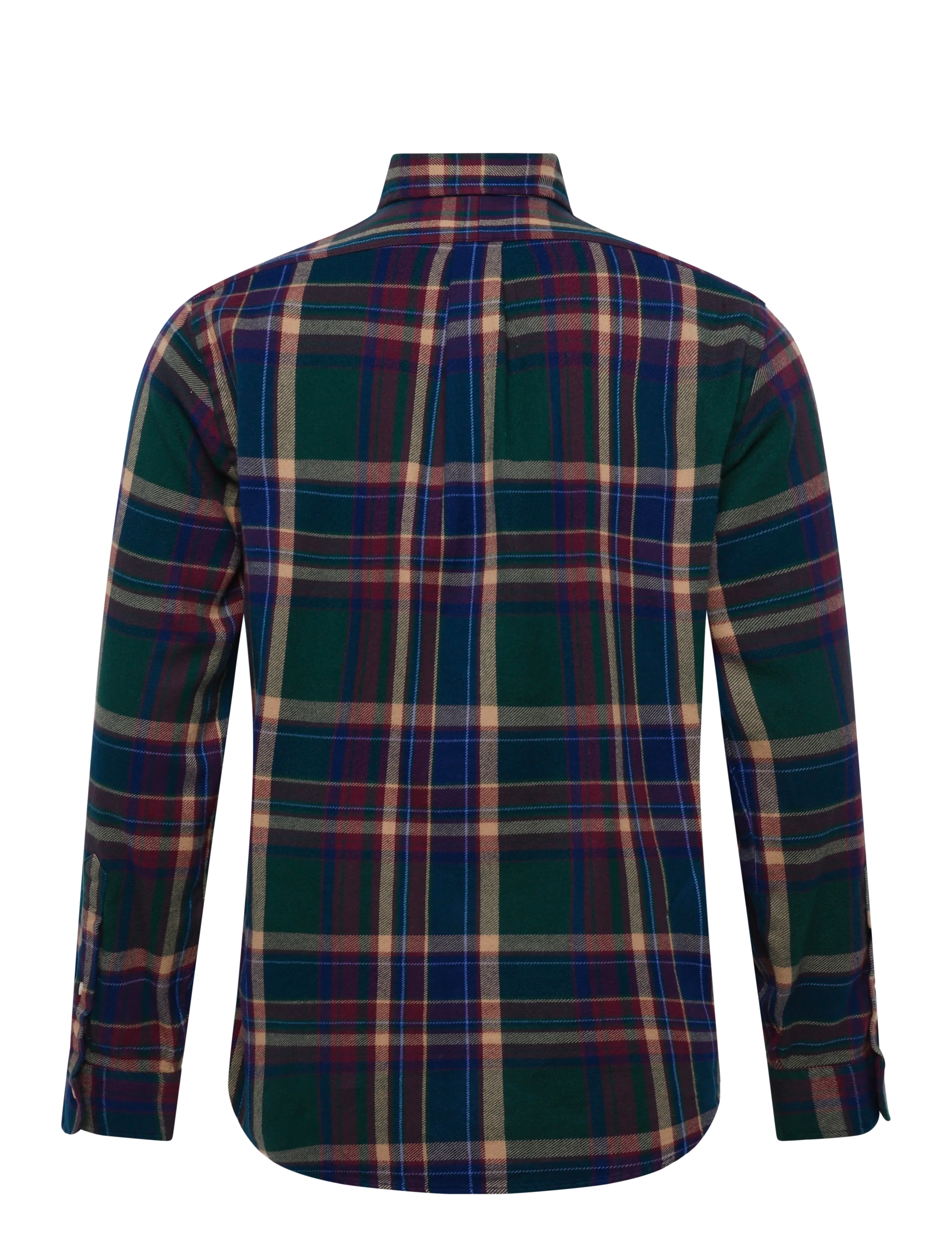 Polo Ralph Lauren - Custom Fit Plaid Flannel Shirt - flannel shirts - 7402 forest burgu - 2