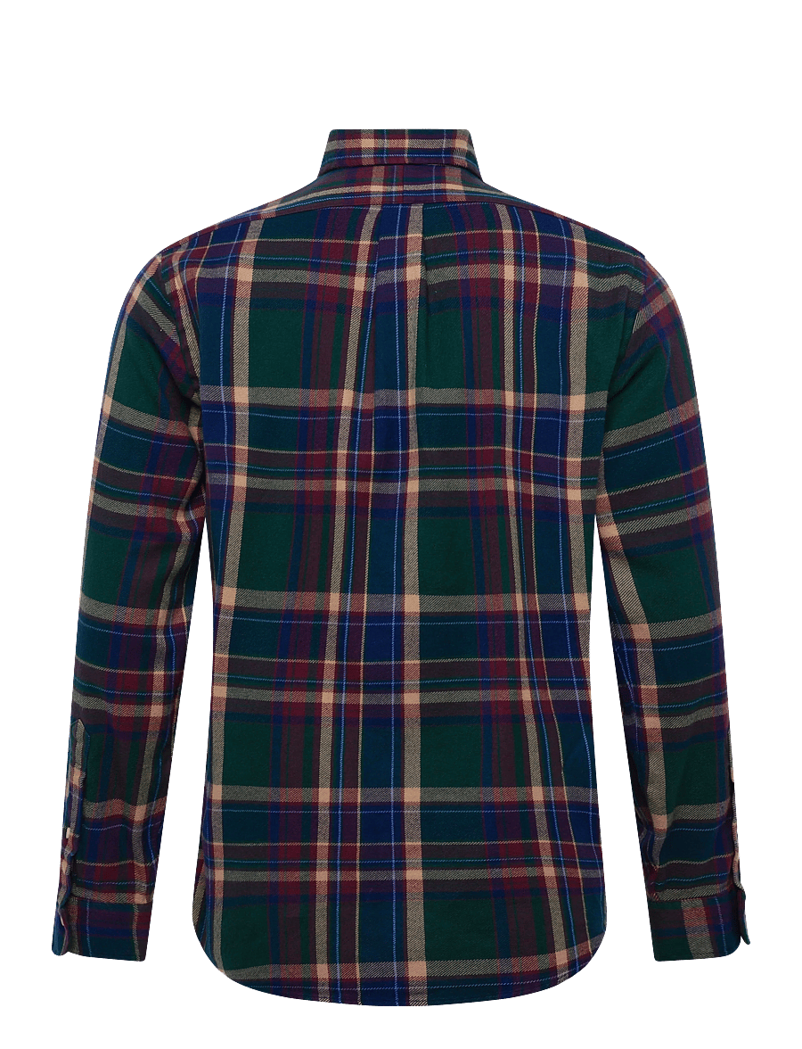 Polo Ralph Lauren - Custom Fit Plaid Flannel Shirt - flannel shirts - 7402 forest burgu - 2