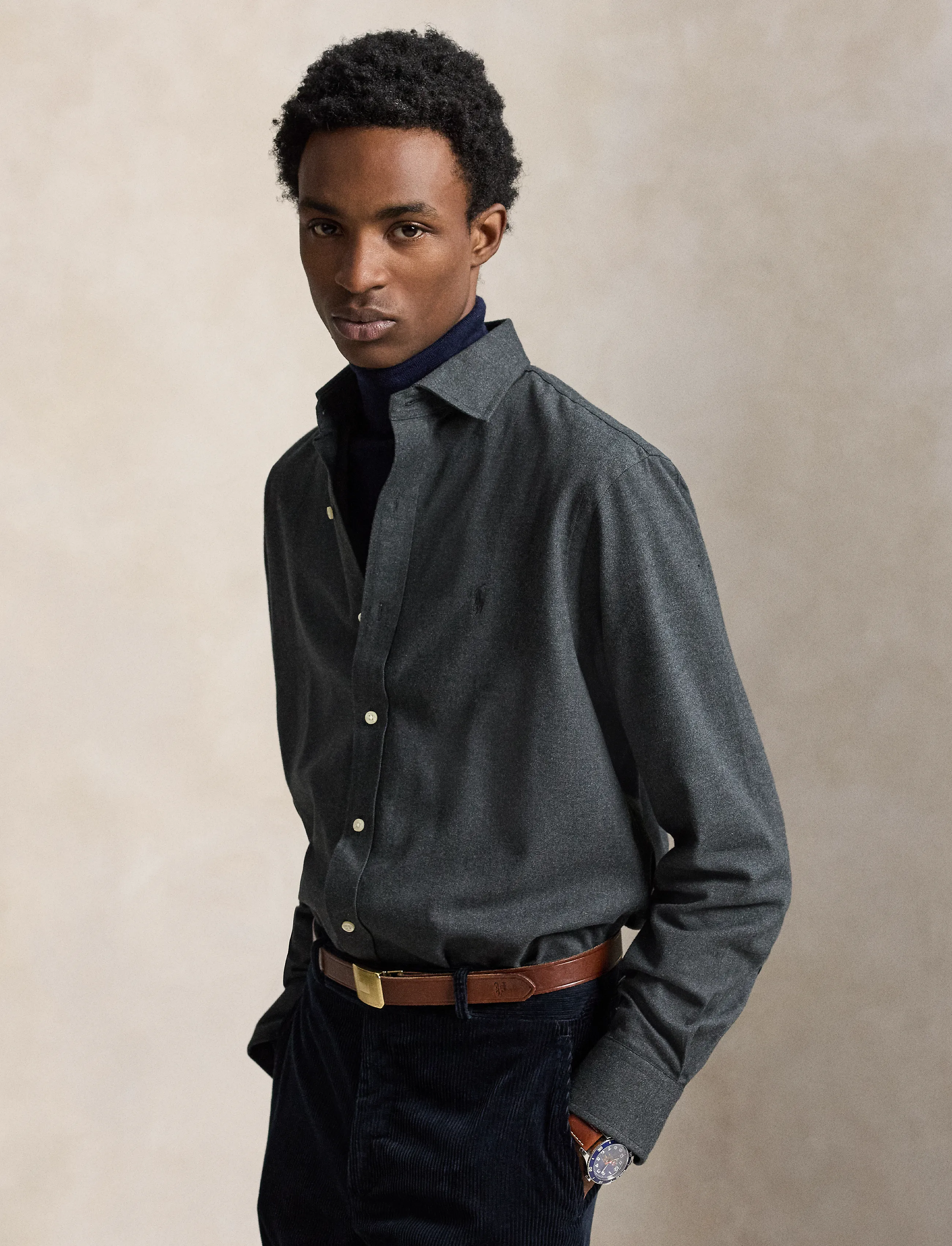 Custom Fit Performance Twill Shirt