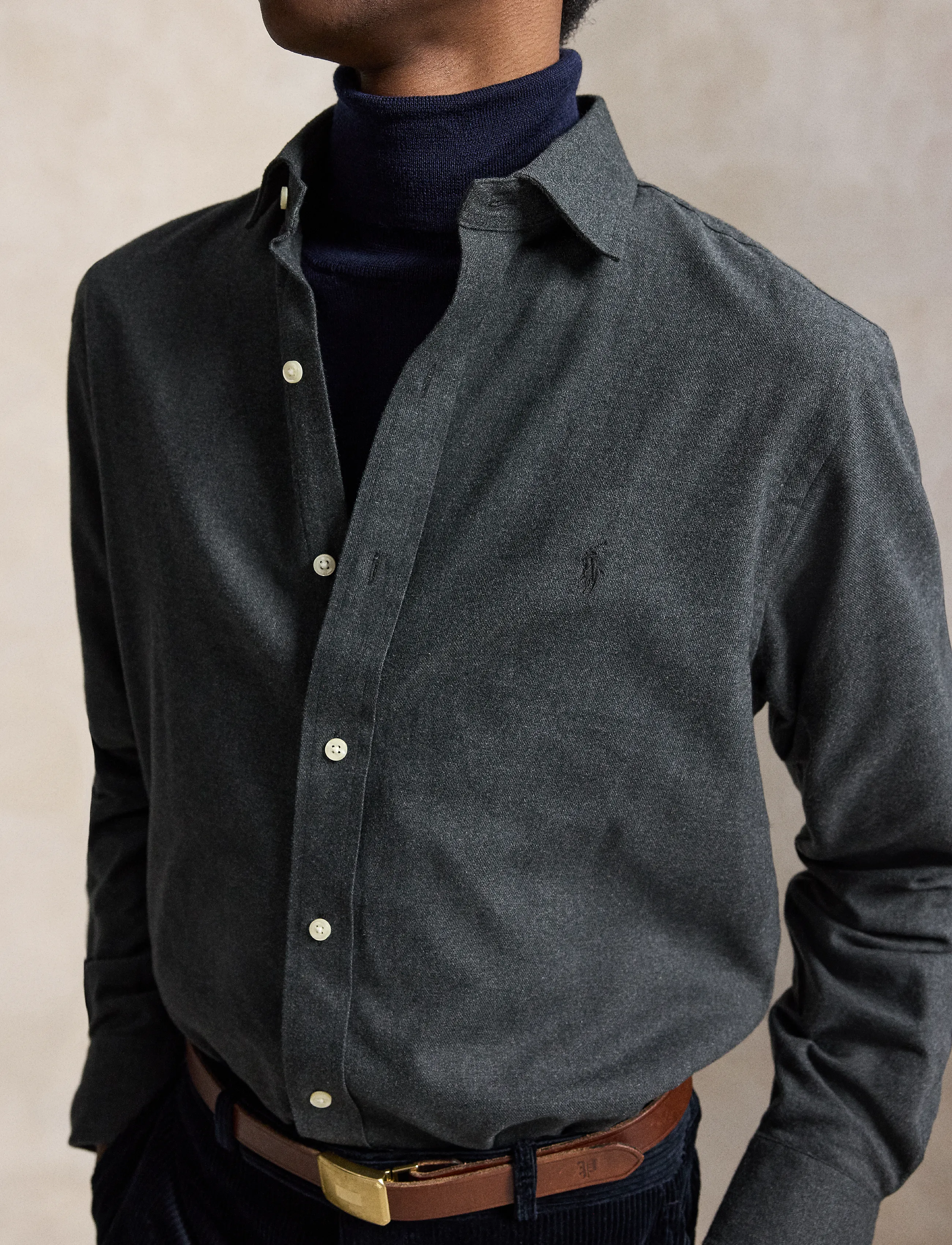 Polo Ralph Lauren - Custom Fit Performance Twill Shirt - casual hemden - barclay heather - 5