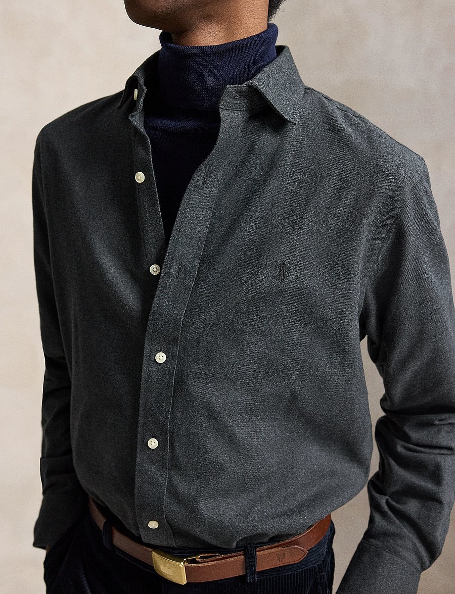 Polo Ralph Lauren - Custom Fit Performance Twill Shirt - casual hemden - barclay heather - 5