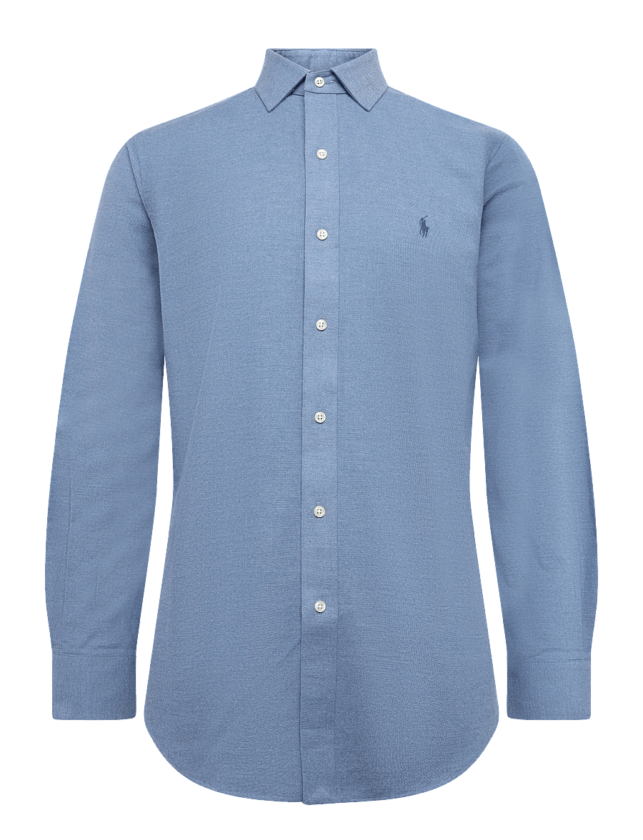 Polo Ralph Lauren - Custom Fit Performance Twill Shirt - casual - blue borage heath - 2