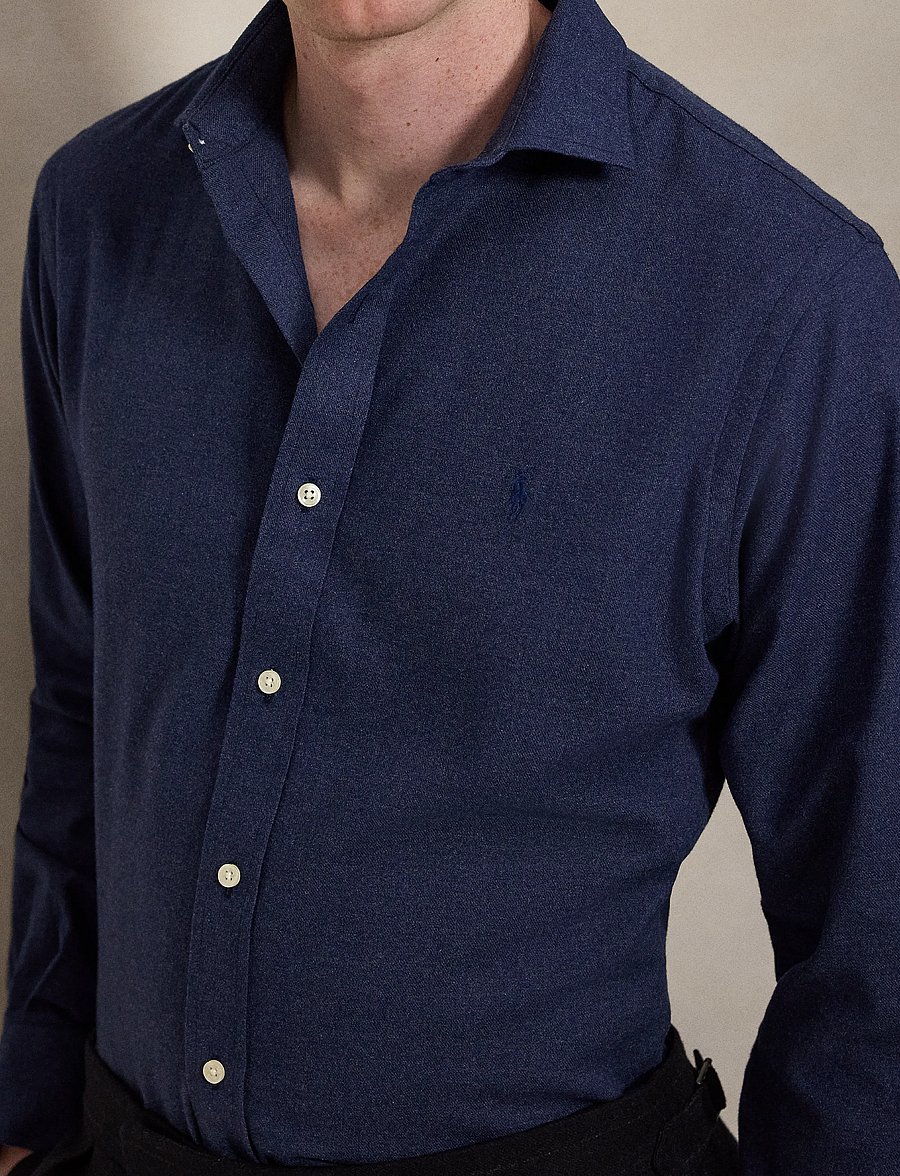 Polo Ralph Lauren - Custom Fit Performance Twill Shirt - casual hemden - spring navy heath - 5