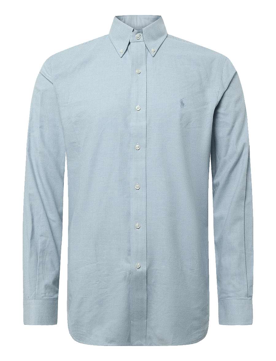 Polo Ralph Lauren - Custom Fit Performance Twill Shirt - frjálslegar skyrtur - 7374a blue hyacin - 2