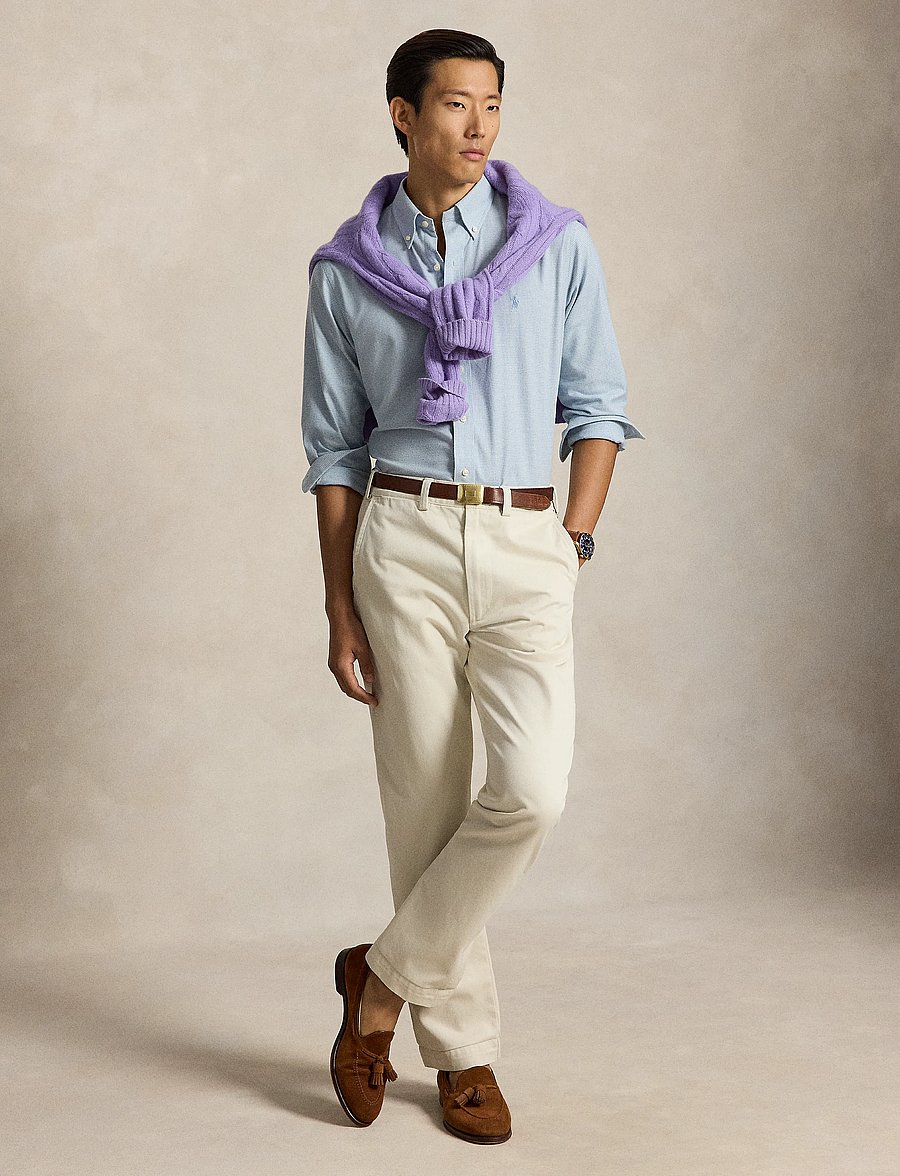 Polo Ralph Lauren - Custom Fit Performance Twill Shirt - casual hemden - 7374a blue hyacin - 0