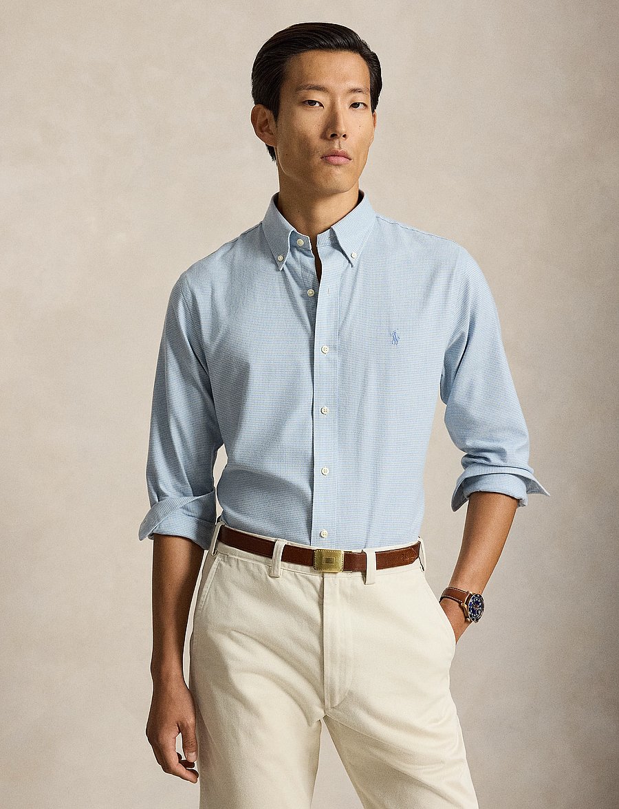Polo Ralph Lauren - Custom Fit Performance Twill Shirt - casual hemden - 7374a blue hyacin - 3