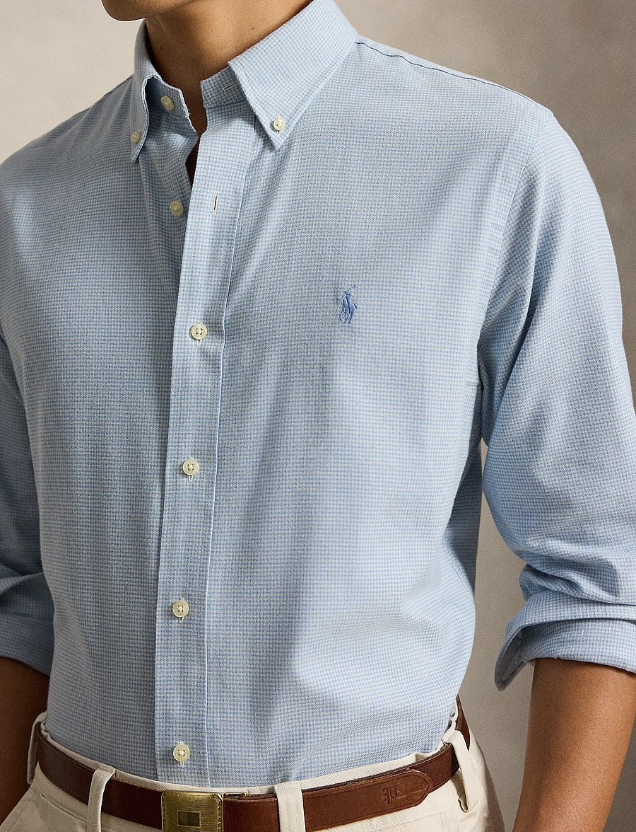 Polo Ralph Lauren - Custom Fit Performance Twill Shirt - casual hemden - 7374a blue hyacin - 4
