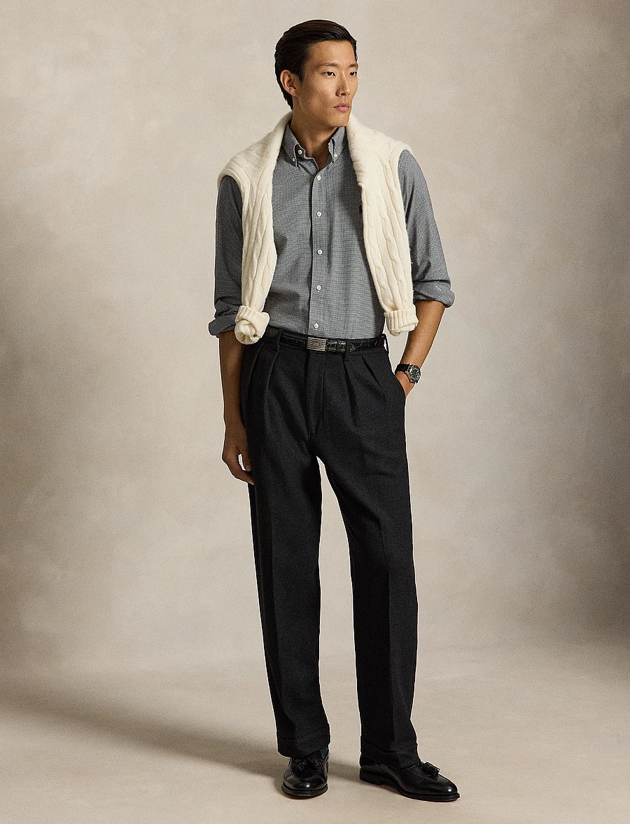 Polo Ralph Lauren - Custom Fit Performance Twill Shirt - vabaajasärgid - 7374c barclay hea - 0