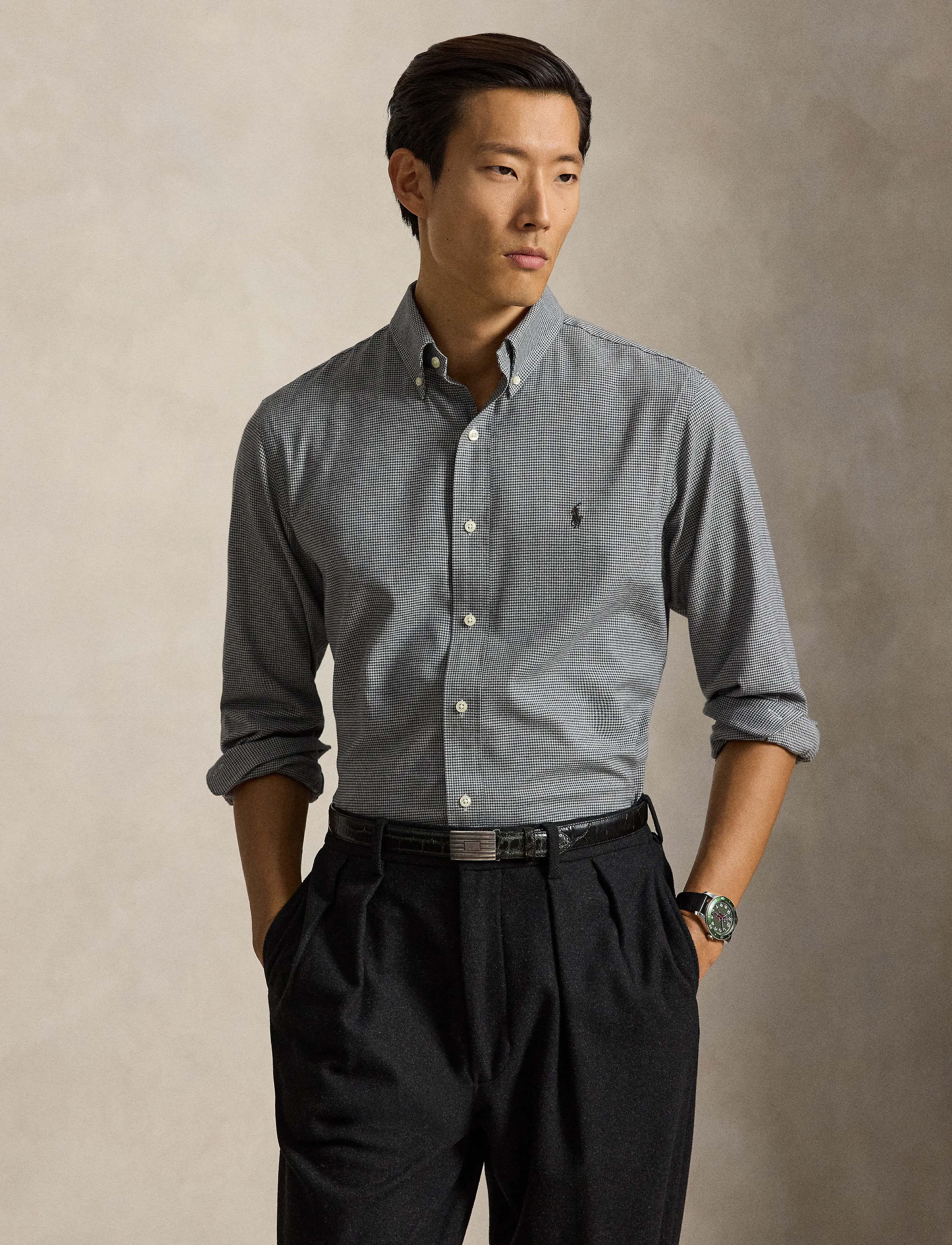 Polo Ralph Lauren - Custom Fit Performance Twill Shirt - vabaajasärgid - 7374c barclay hea - 4