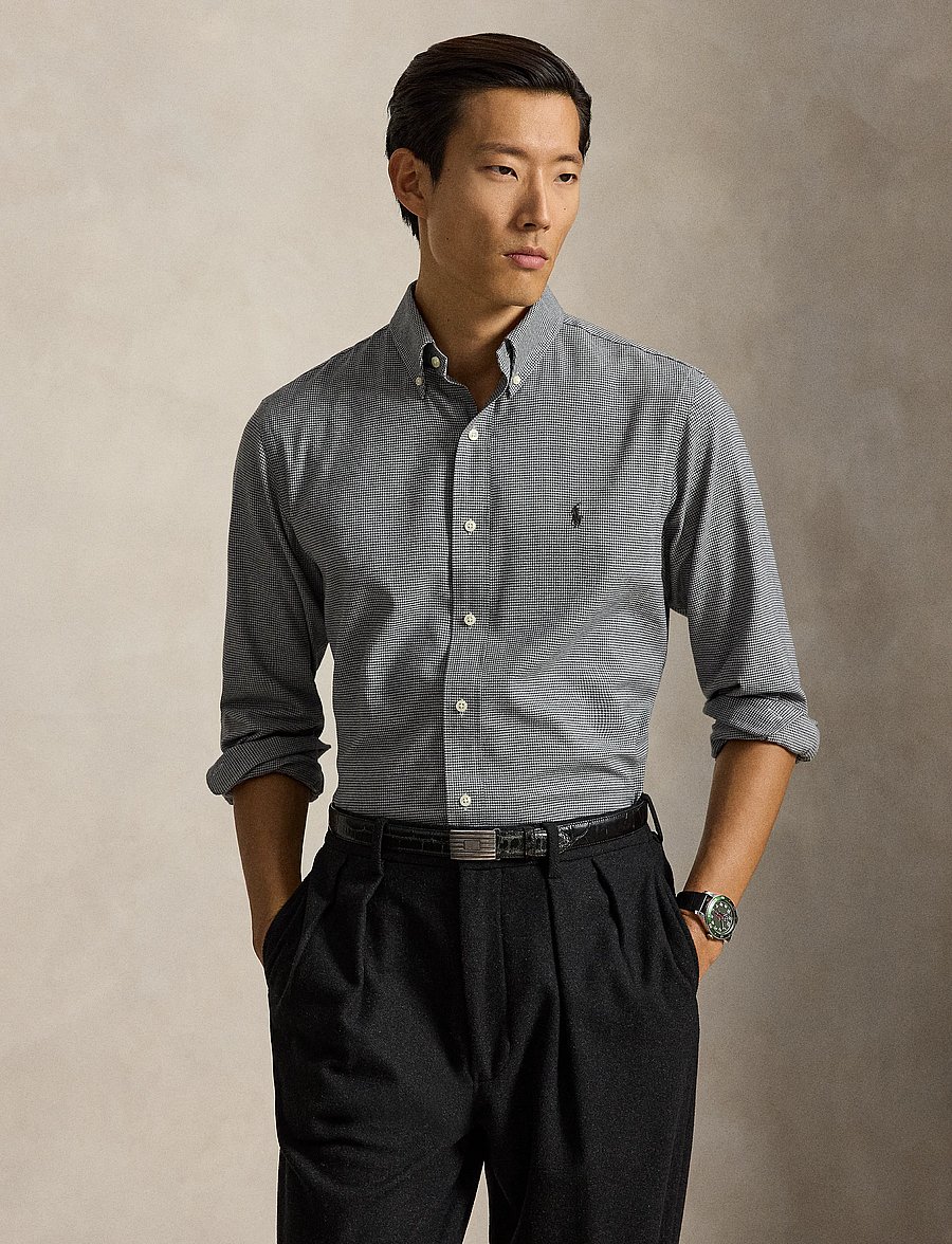 Polo Ralph Lauren - Custom Fit Performance Twill Shirt - vabaajasärgid - 7374c barclay hea - 4