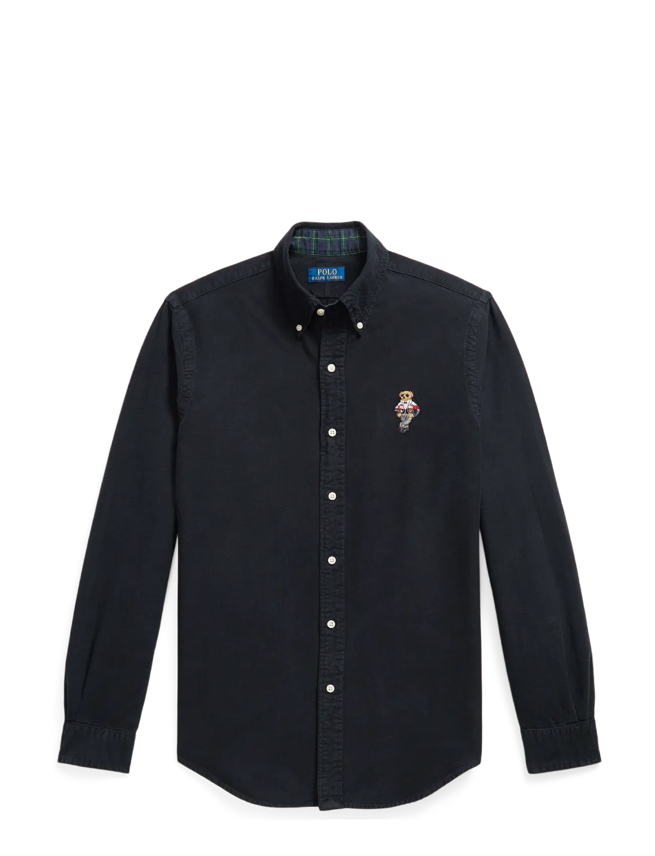Polo Ralph Lauren Custom Fit Polo Bear Oxford Shirt - Kläder - 7437A POLO BLACK / black