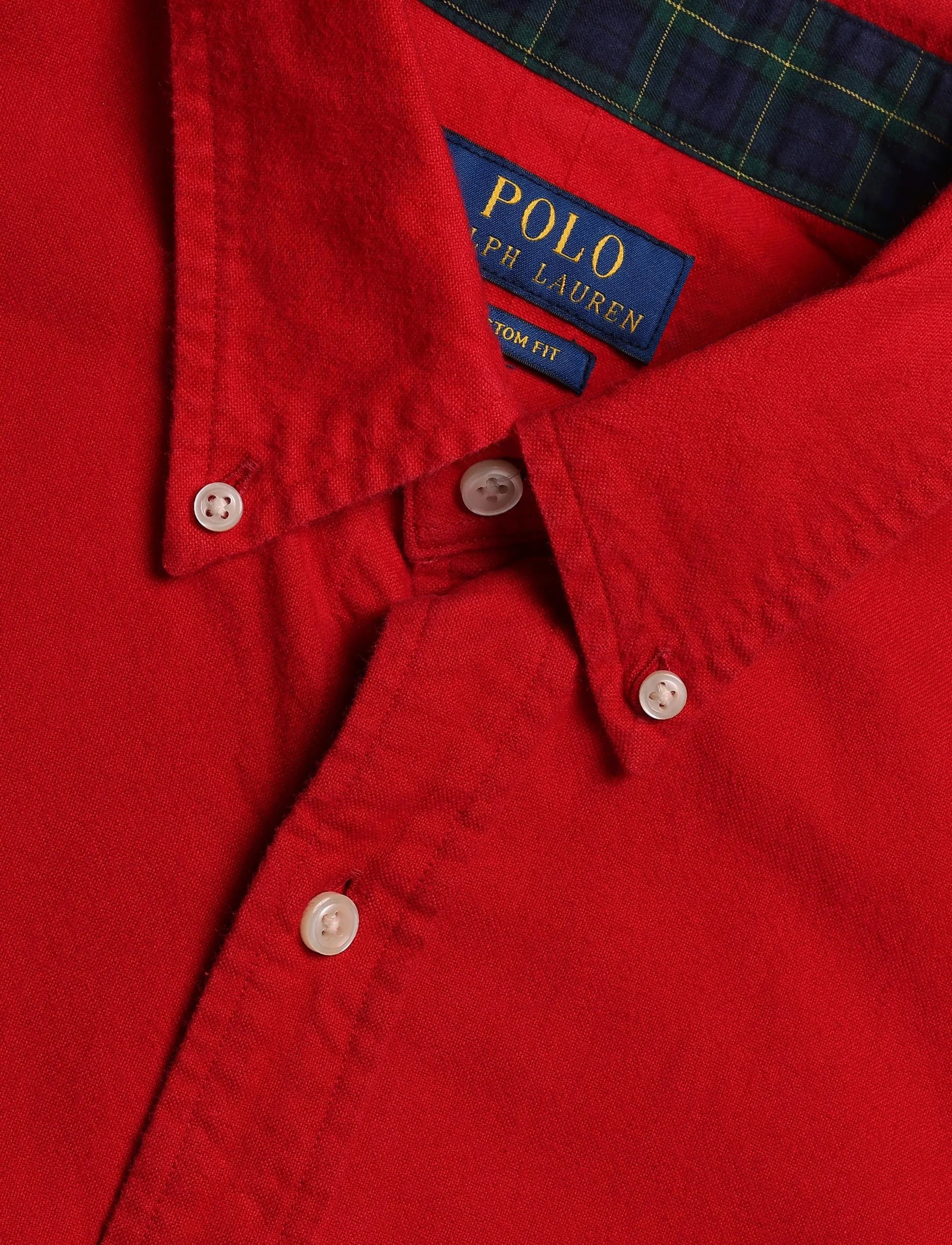 Polo Ralph Lauren - Custom Fit Polo Bear Oxford Shirt - oxfordi särgid - 7437b rl2000 red - 2