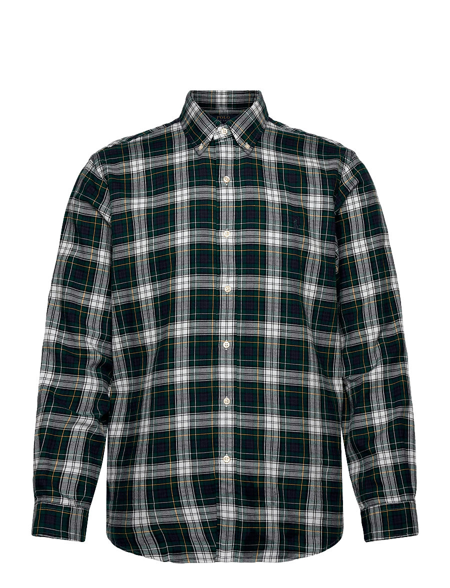 Polo Ralph Lauren - Custom Fit Double-Faced Oxford Shirt - oxford-hemden - 7415 cream navy m - 2