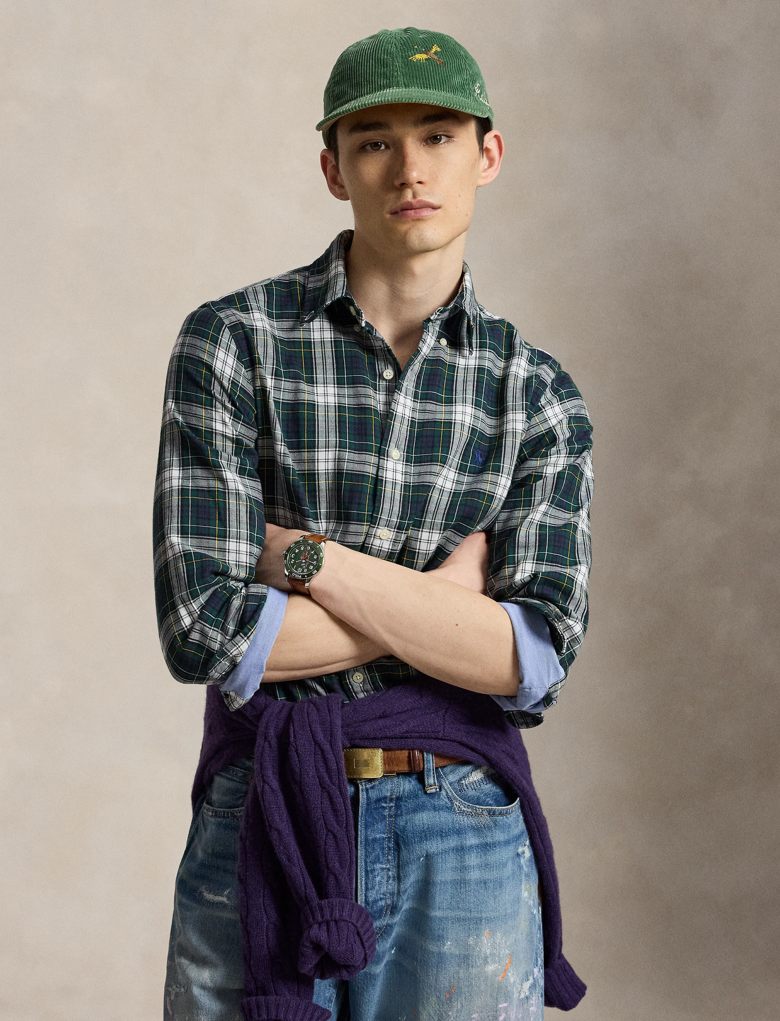 Polo Ralph Lauren Custom Fit Double-Faced Oxford Shirt -  - undefined / undefined