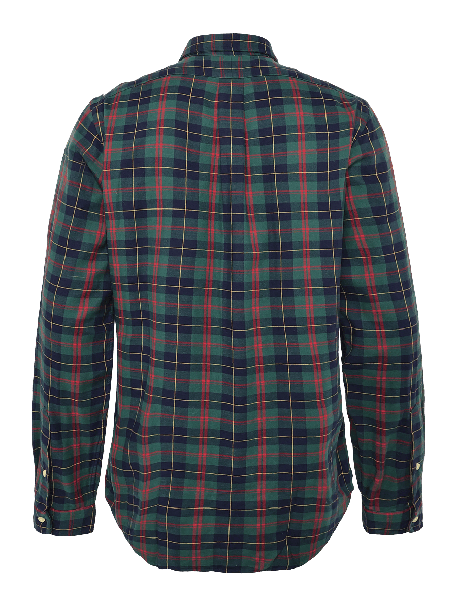 Polo Ralph Lauren - DOUBLE FACED OXFORD-WVN-SHIRT - casual hemden - 7334 navy green m - 1