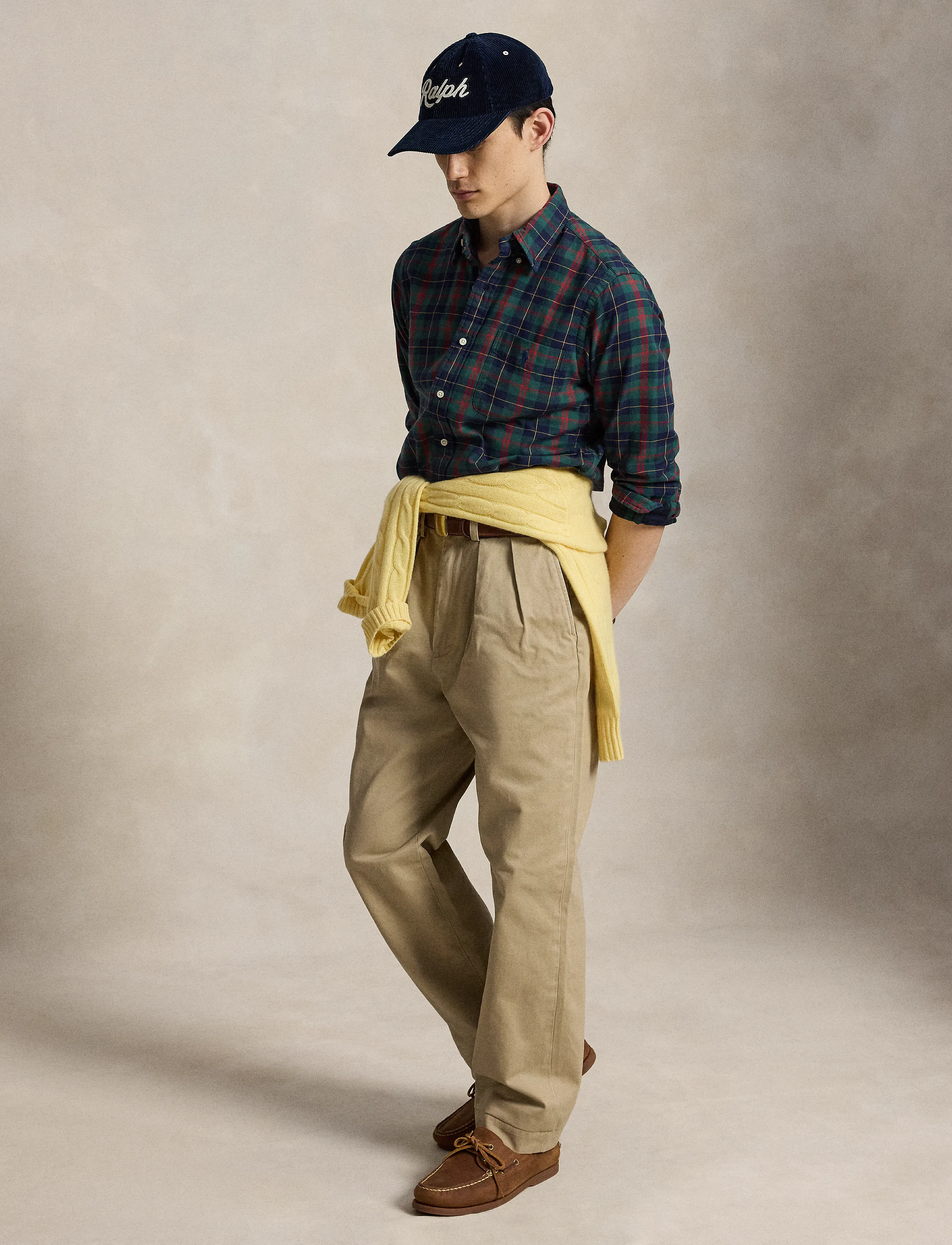 Polo Ralph Lauren - Custom Fit Plaid Oxford Shirt - casual hemden - 7334 navy green m - 5