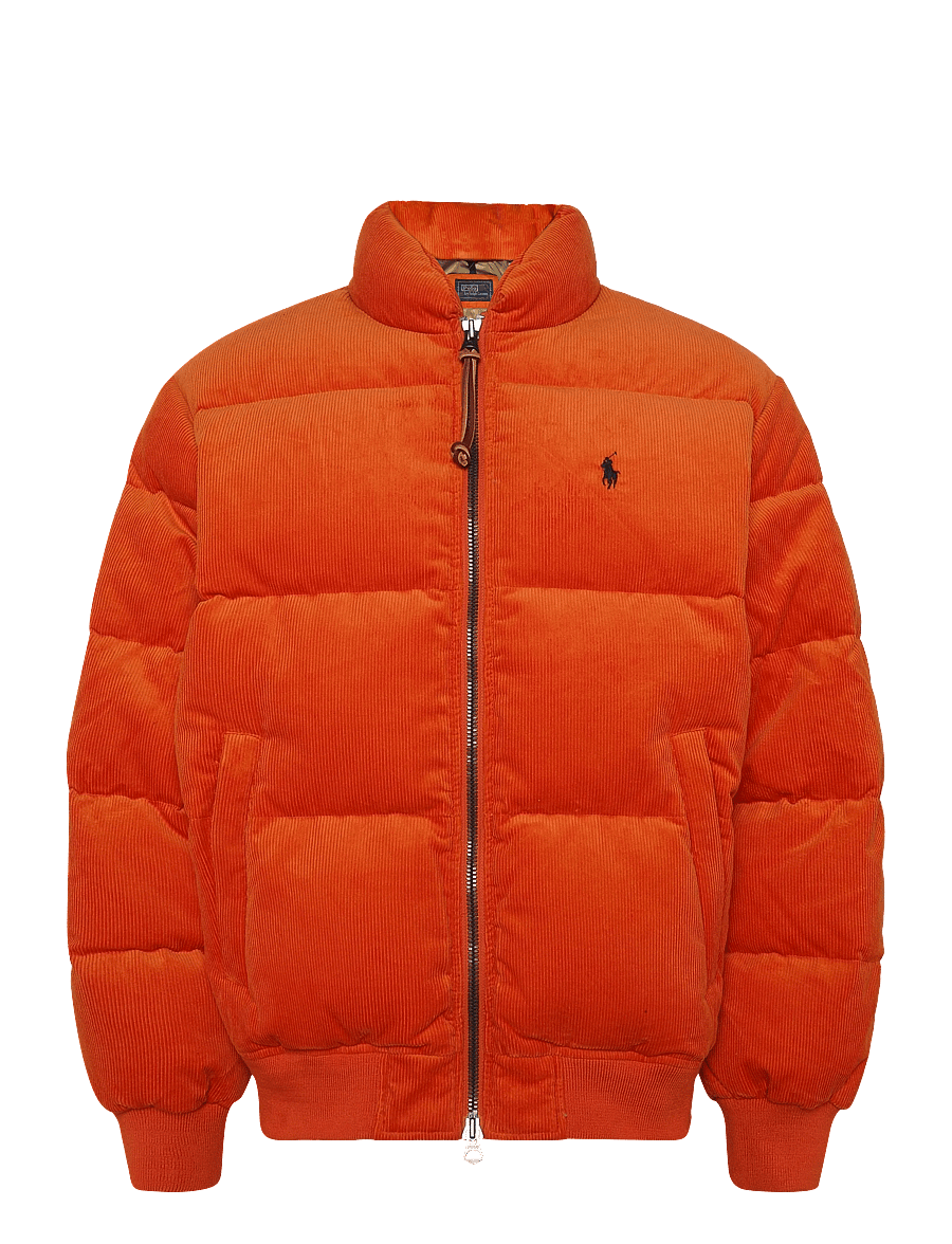 Polo Ralph Lauren - The Wyoming Corduroy Down Jacket - voodriga jakid - college orange - 2