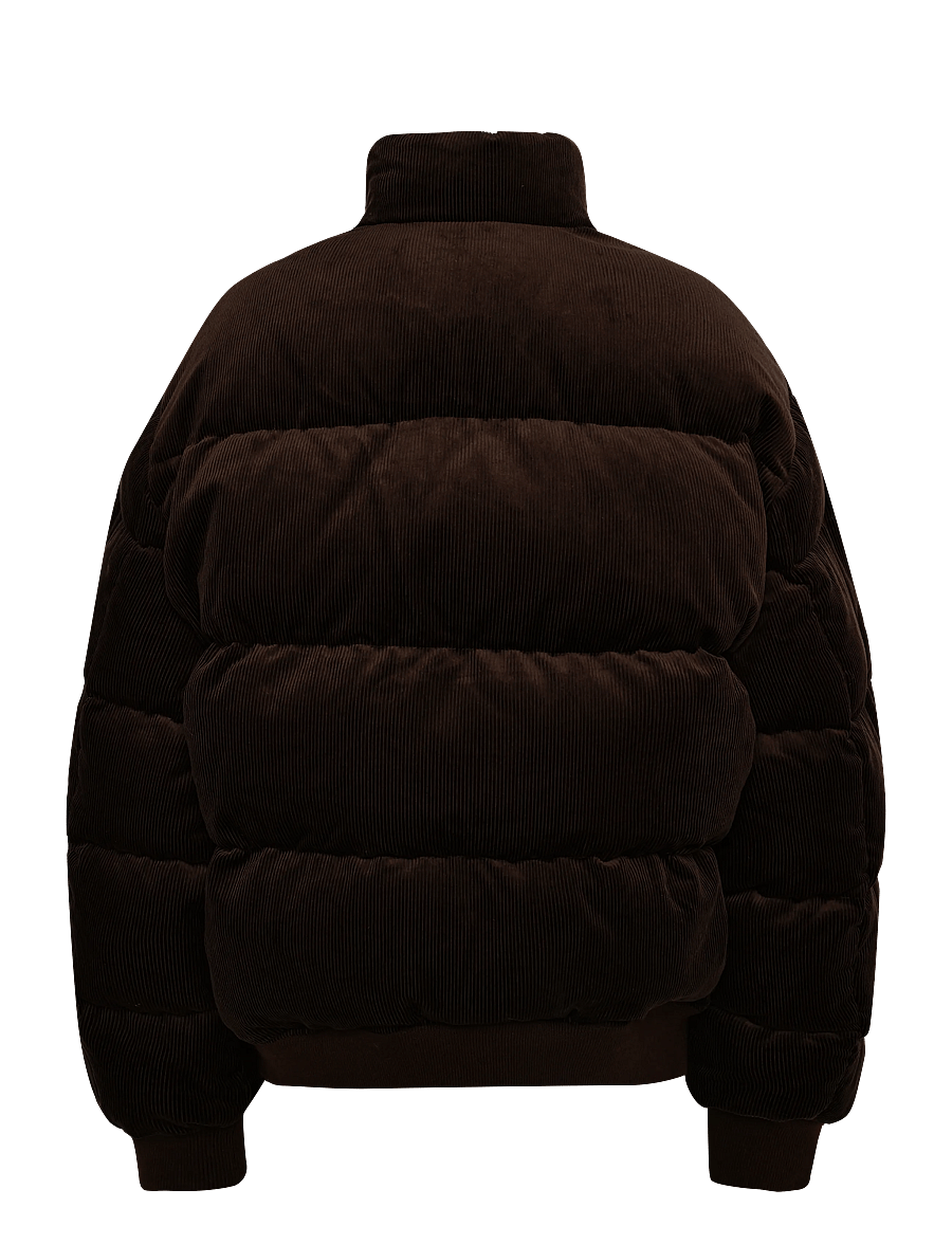Polo Ralph Lauren - The Wyoming Corduroy Down Jacket - paminkštintosios striukės - dark beech - 2