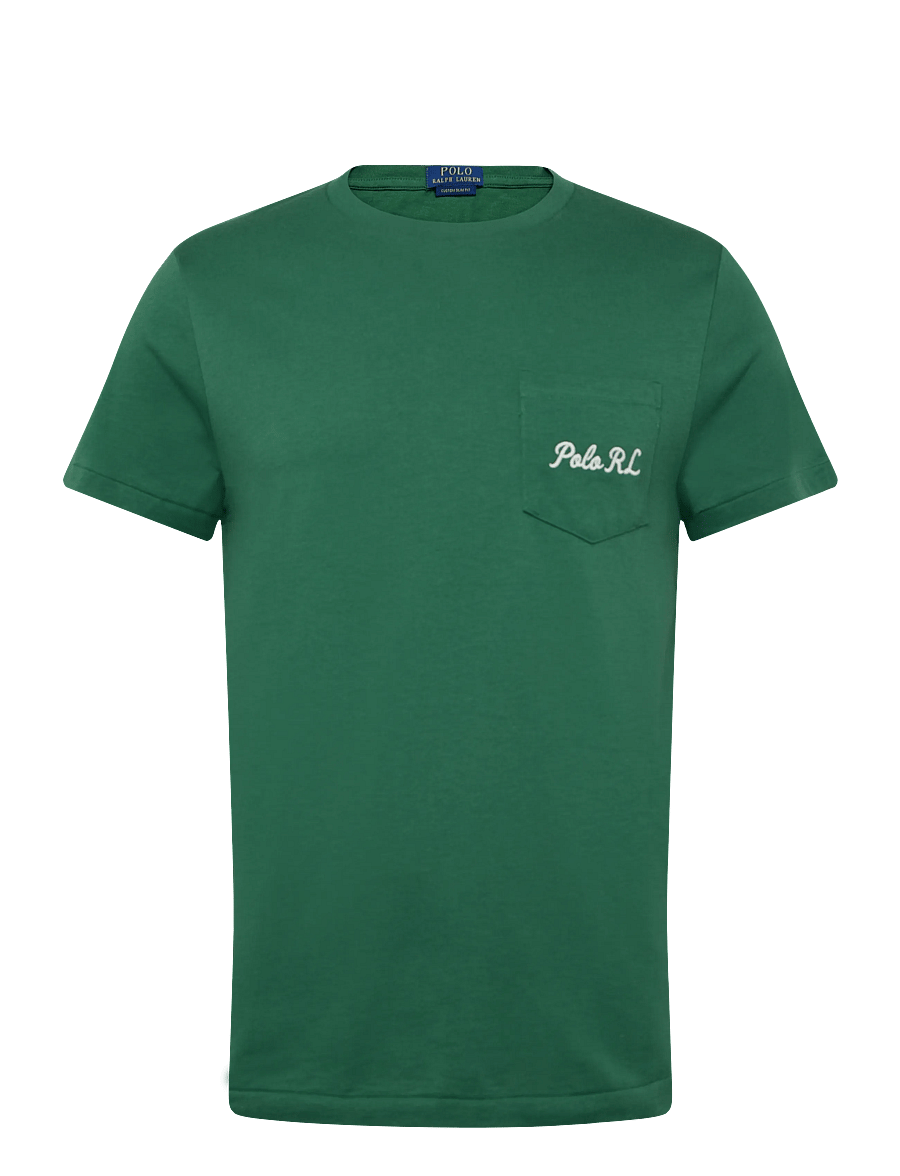 Polo Ralph Lauren - Custom Slim Fit Polo Bear T-Shirt - lühikeste varrukatega t-särgid - verano green - 1