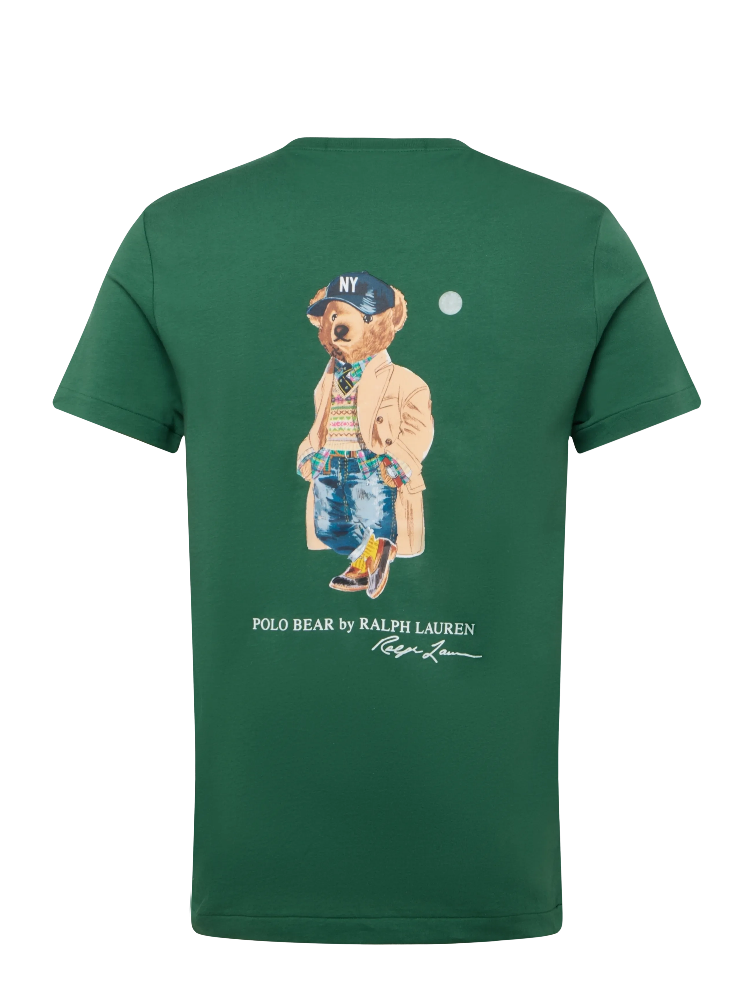 Polo Ralph Lauren - Custom Slim Fit Polo Bear T-Shirt - lühikeste varrukatega t-särgid - verano green - 2