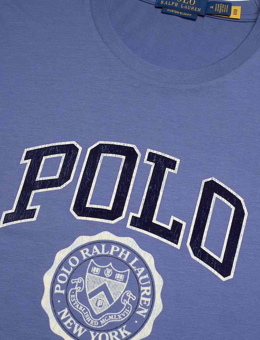 Polo Ralph Lauren - 26/1 JERSEY-KNT-T-SHIRT - kortärmade t-shirts - bastille blue - 2