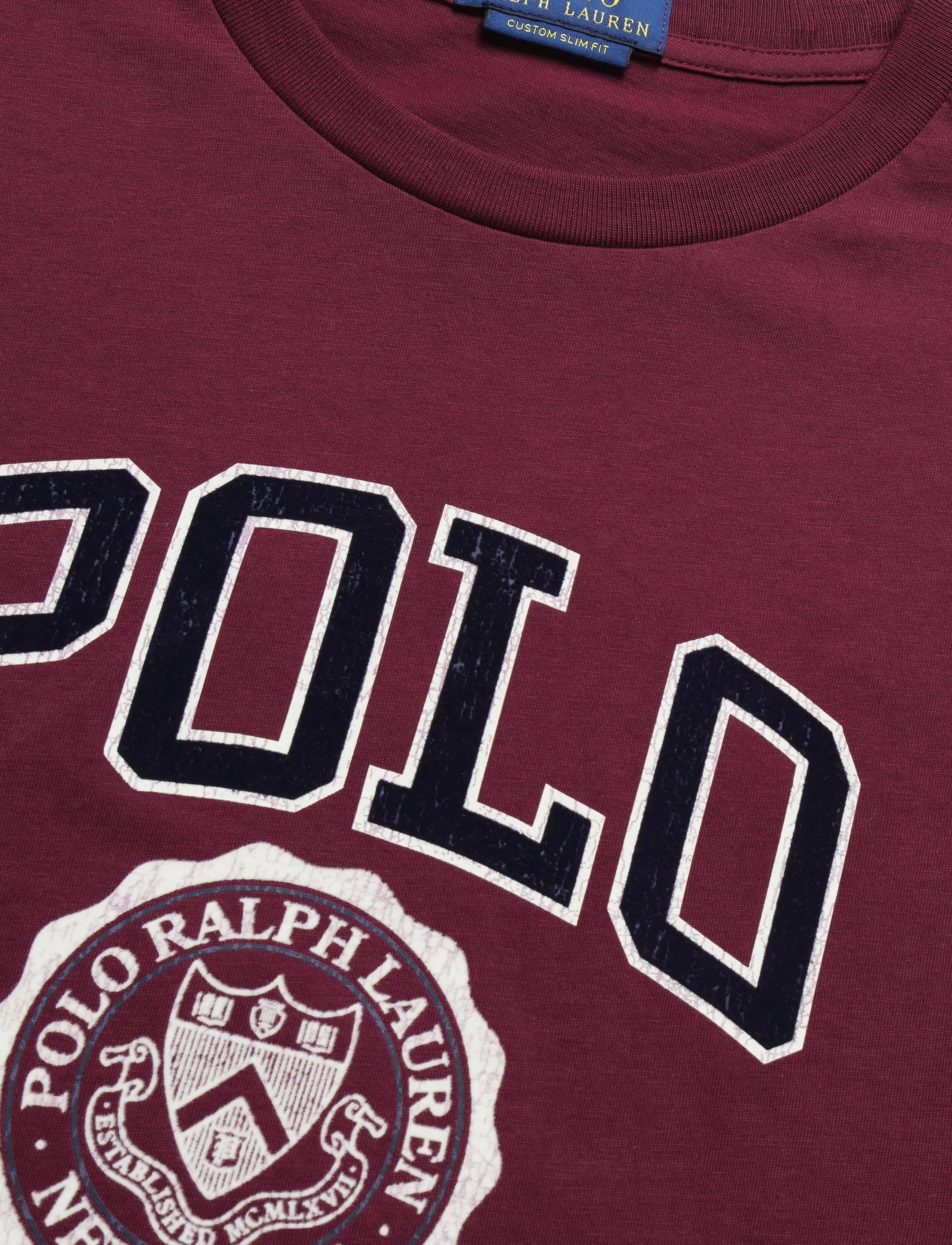 Polo Ralph Lauren - 26/1 JERSEY-KNT-T-SHIRT - short-sleeved t-shirts - classic wine - 2