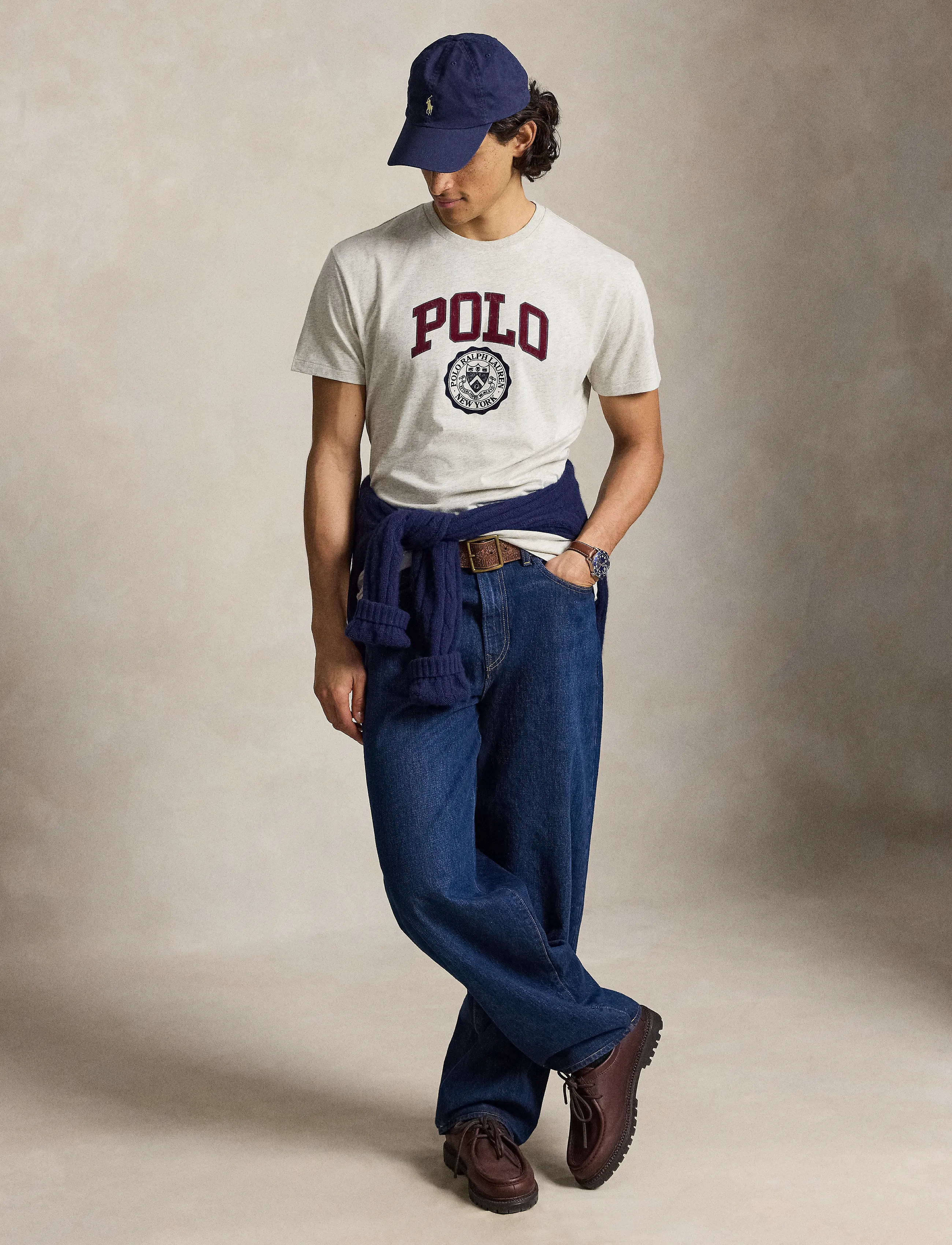 Polo Ralph Lauren - Custom Slim Fit Logo T-Shirt - kurzärmelige t-shirts - lt sport heather - 5
