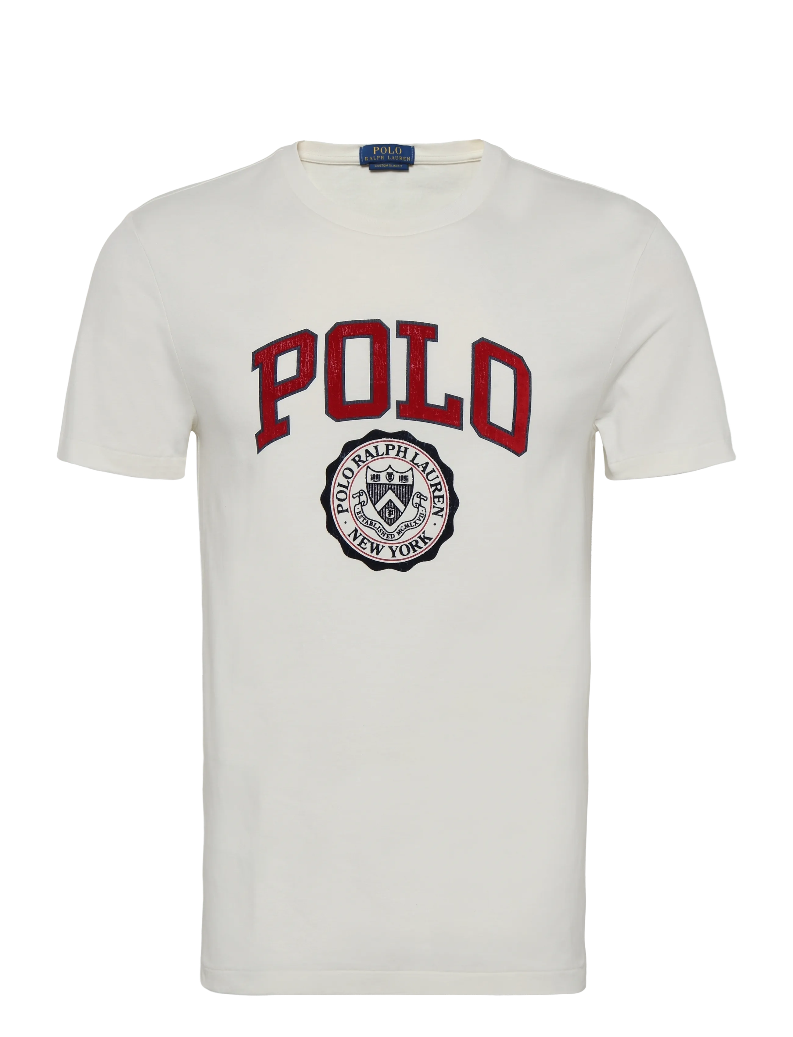 Polo Ralph Lauren 26/1 JERSEY-KNT-T-SHIRT - Kortärmade t-shirts - NEVIS / cream