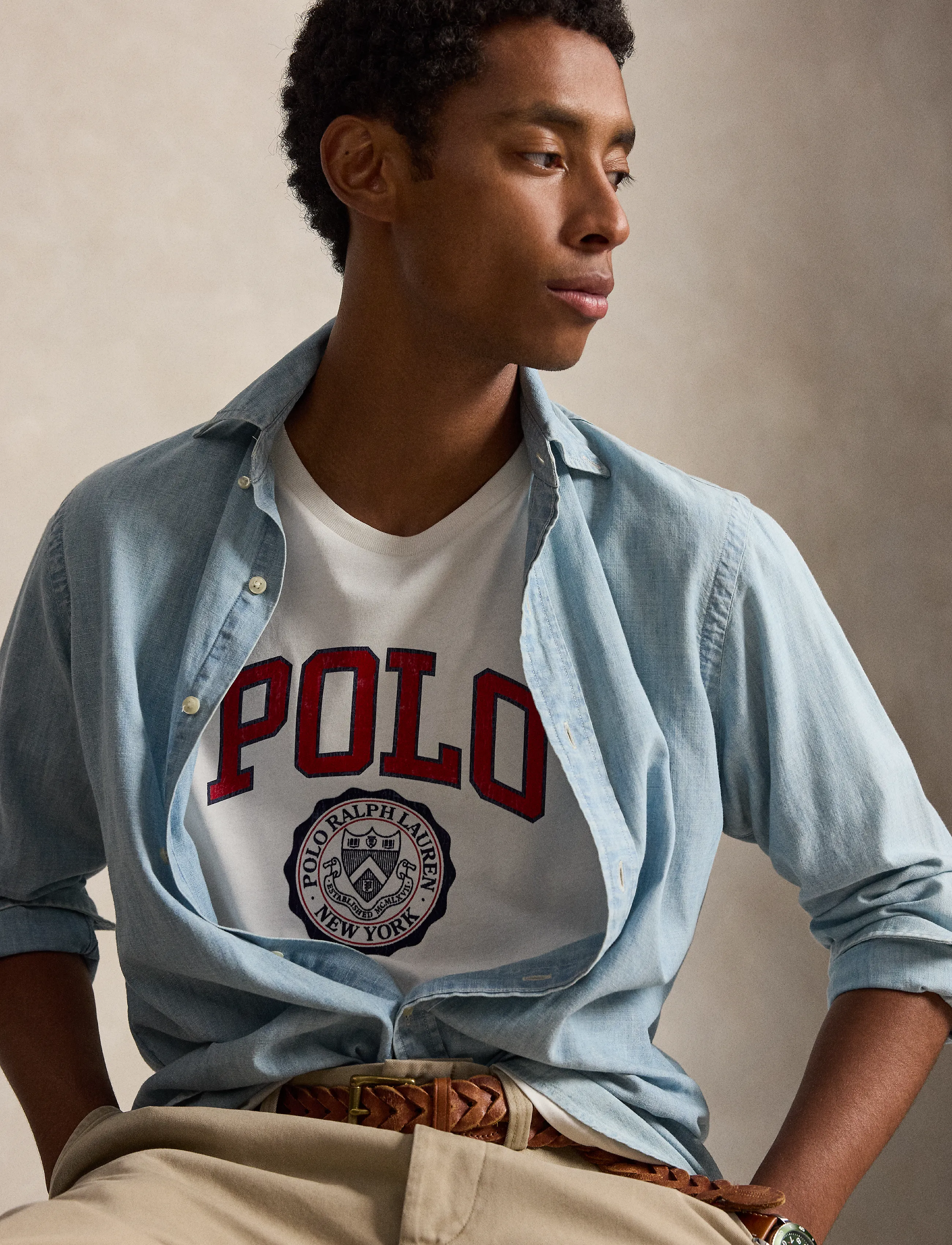 Polo Ralph Lauren Custom Slim Fit Logo T-Shirt herr – bild 5