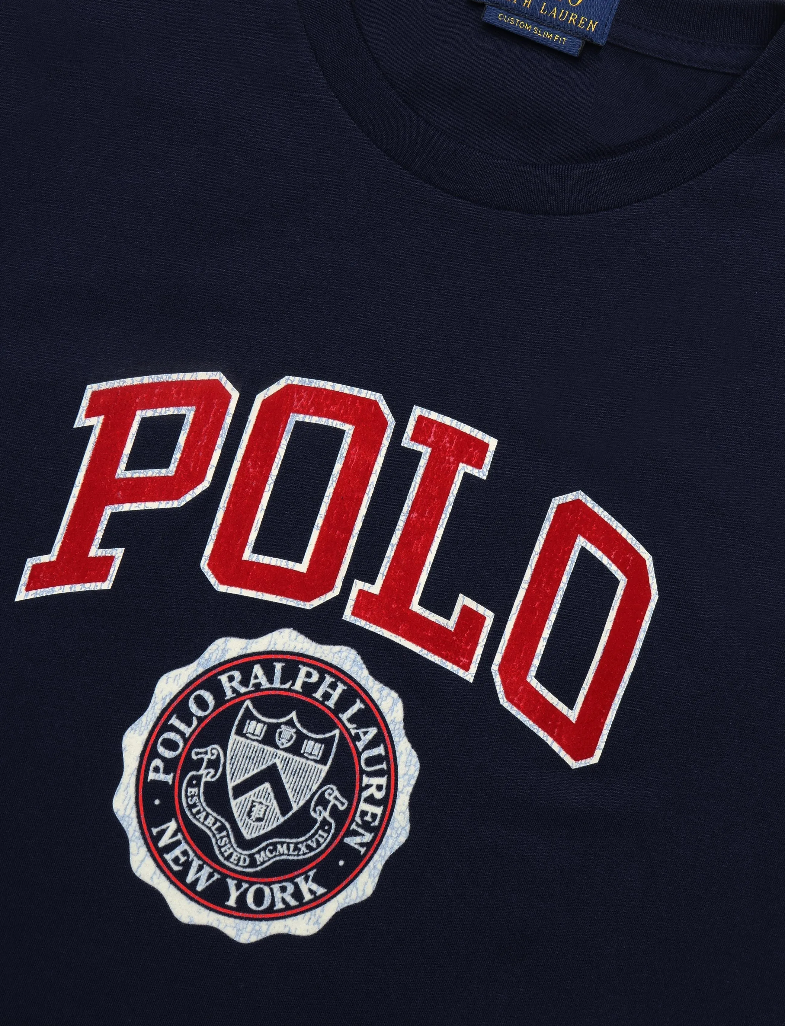 Polo Ralph Lauren - 26/1 JERSEY-KNT-T-SHIRT - kortærmede t-shirts - newport navy - 2