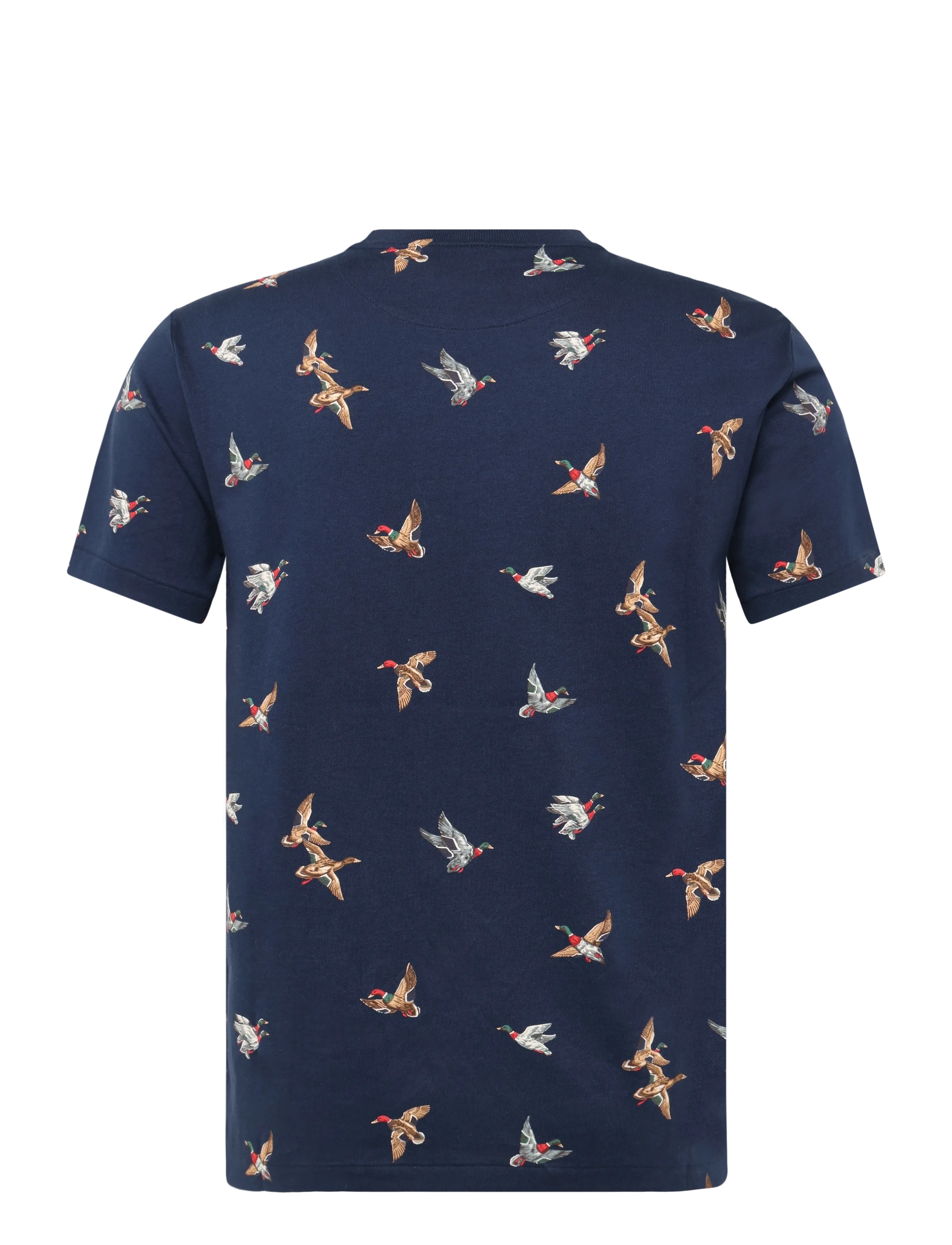 Polo Ralph Lauren - 26/1 PRINTED JERSEY-KNT-T-SHIRT - kurzärmelige t-shirts - mallard flight ne - 1