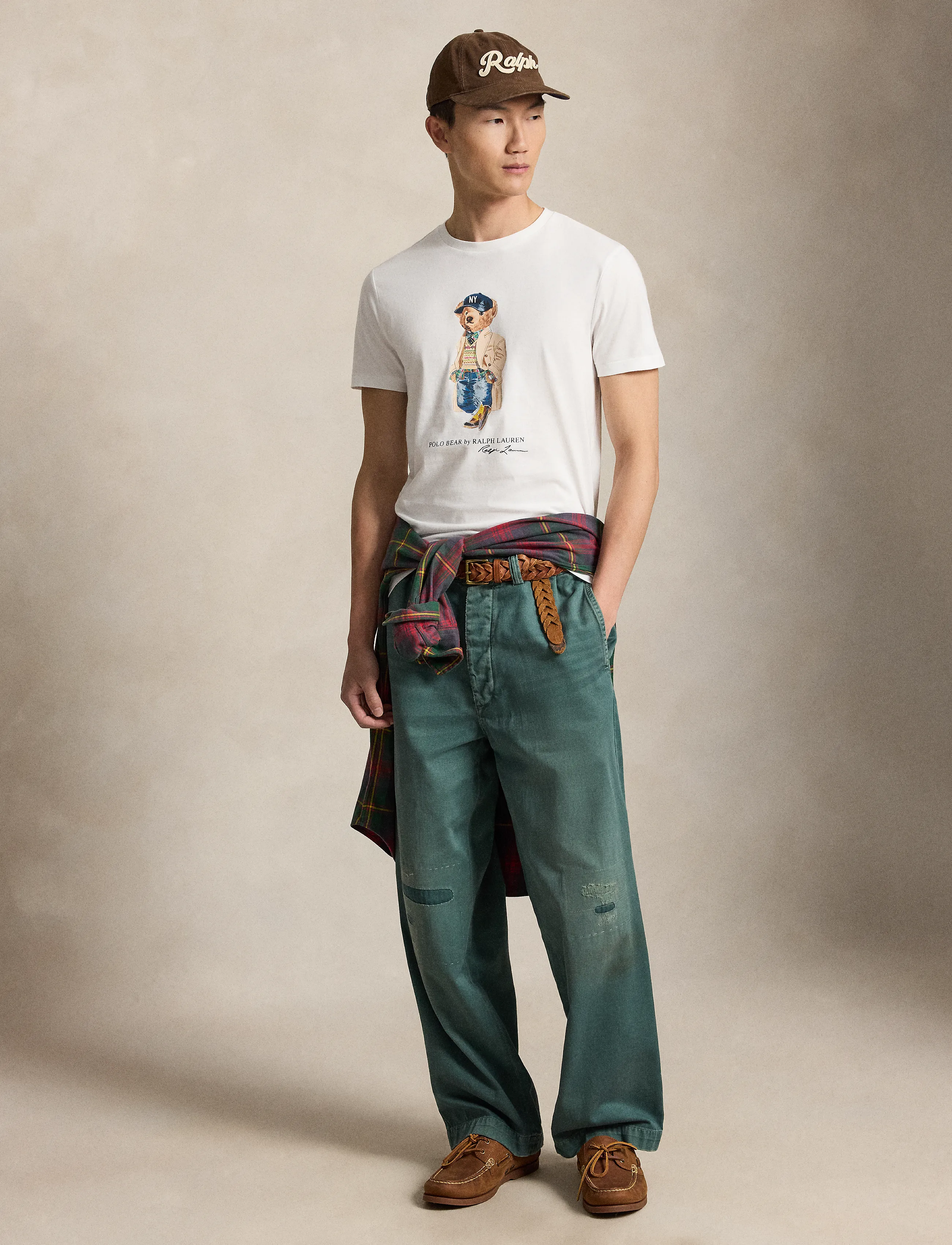 Polo Ralph Lauren Custom Slim Fit Polo Bear T-Shirt herr – bild 5