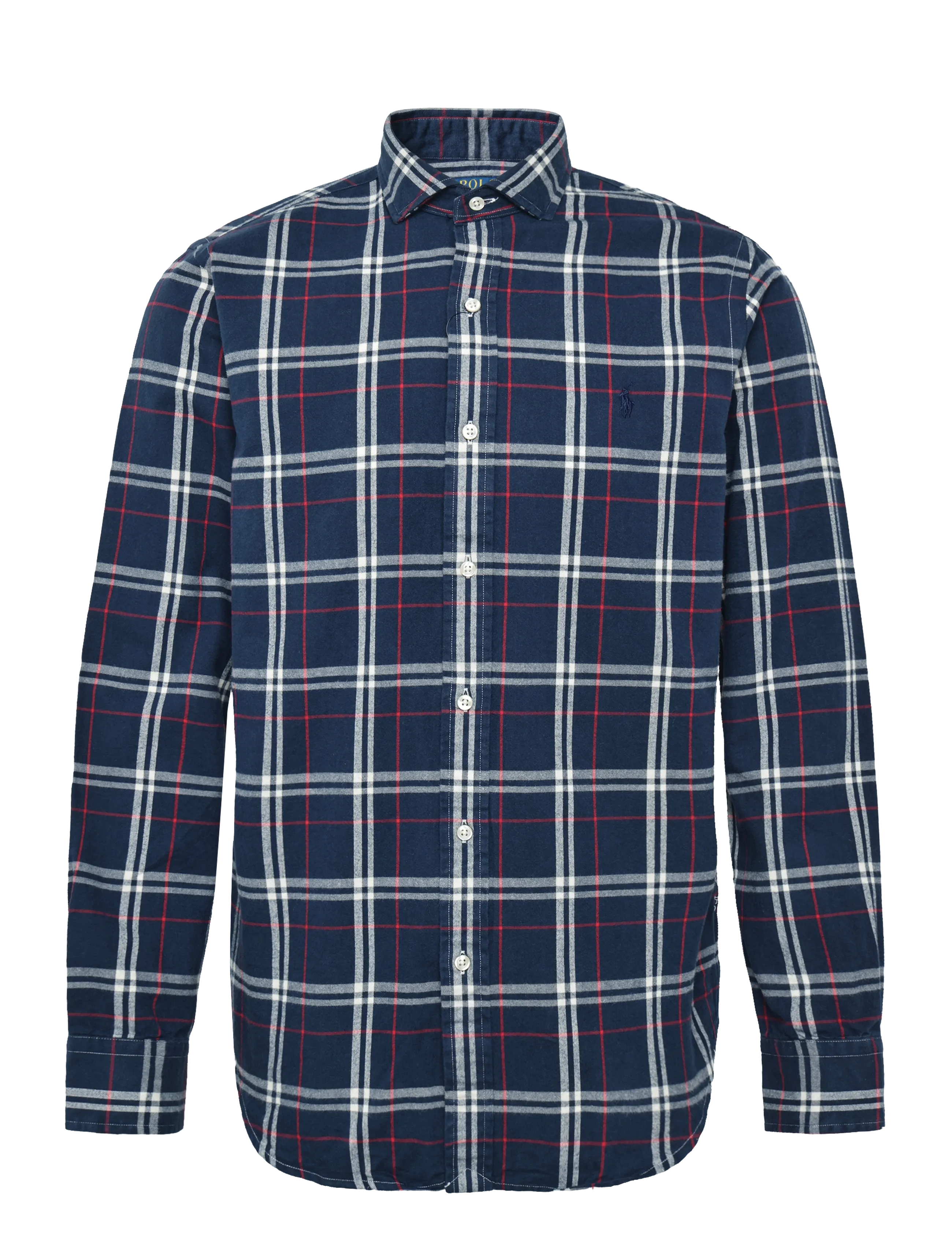 Polo Ralph Lauren CLASSIC OXFORD-WVN-SHIRT - Hemden - 7521A NAVY RED WH / navy