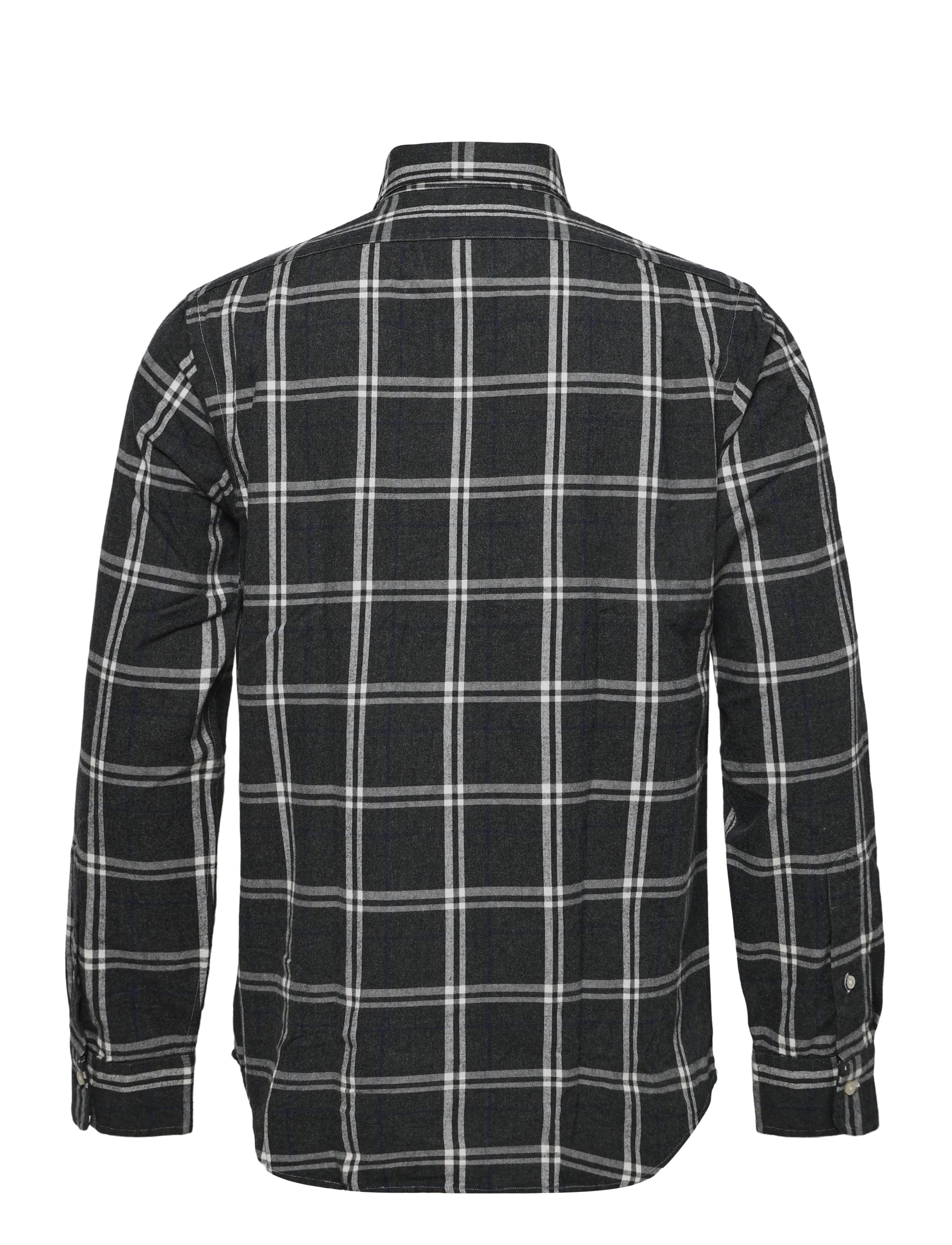 Polo Ralph Lauren - Custom Fit Plaid Oxford Shirt - oxfordi särgid - 7521b grey navy w - 1