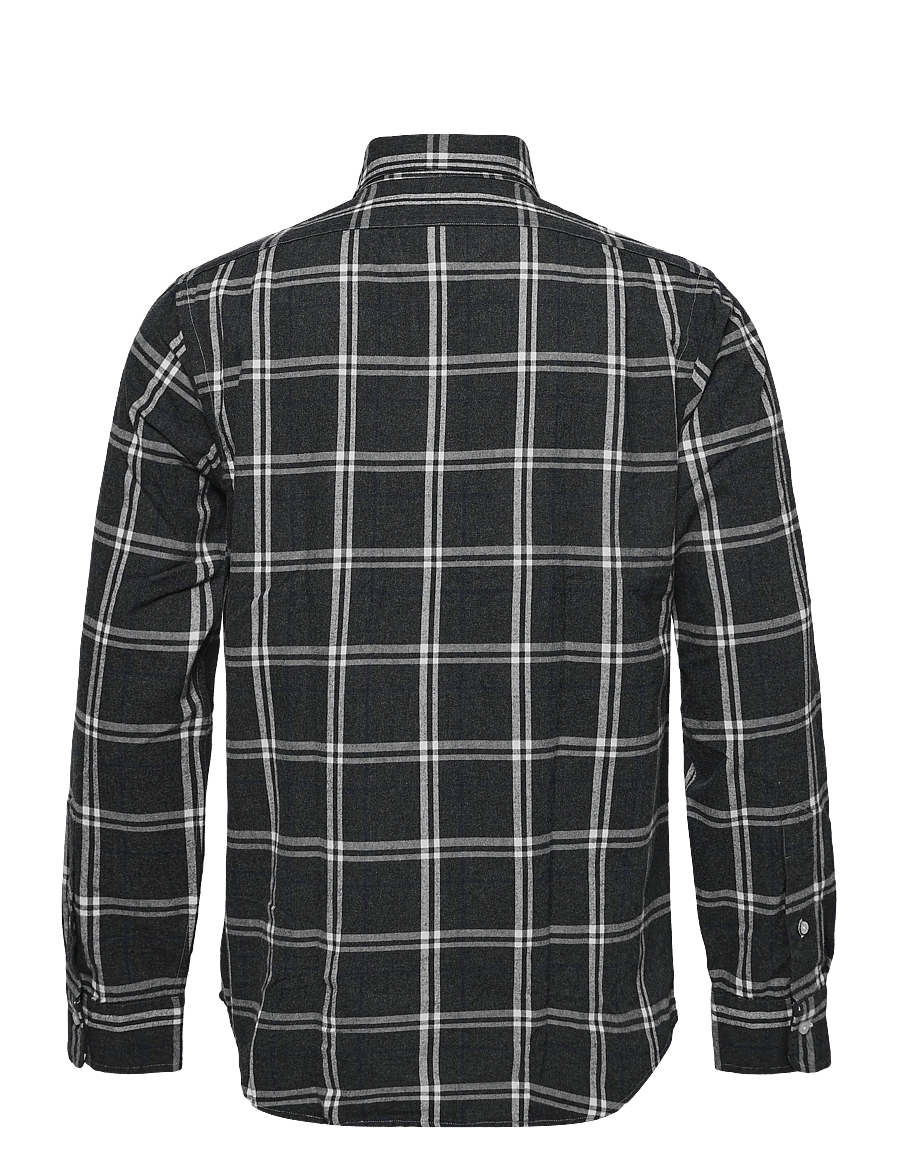 Polo Ralph Lauren - Custom Fit Plaid Oxford Shirt - oxfordi särgid - 7521b grey navy w - 1