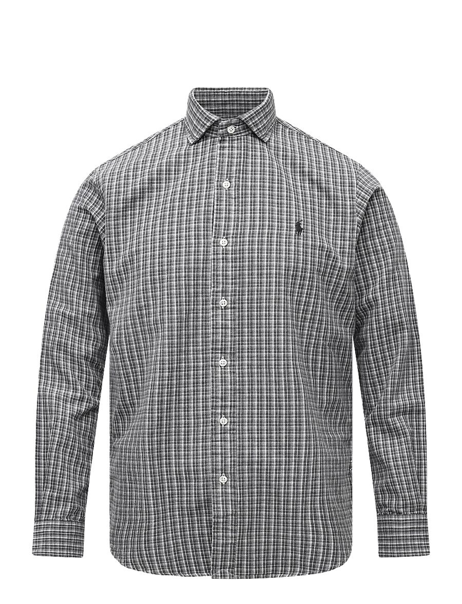 Polo Ralph Lauren - CLASSIC OXFORD-WVN-SHIRT - oxfordi särgid - 7522b grey heathe - 0