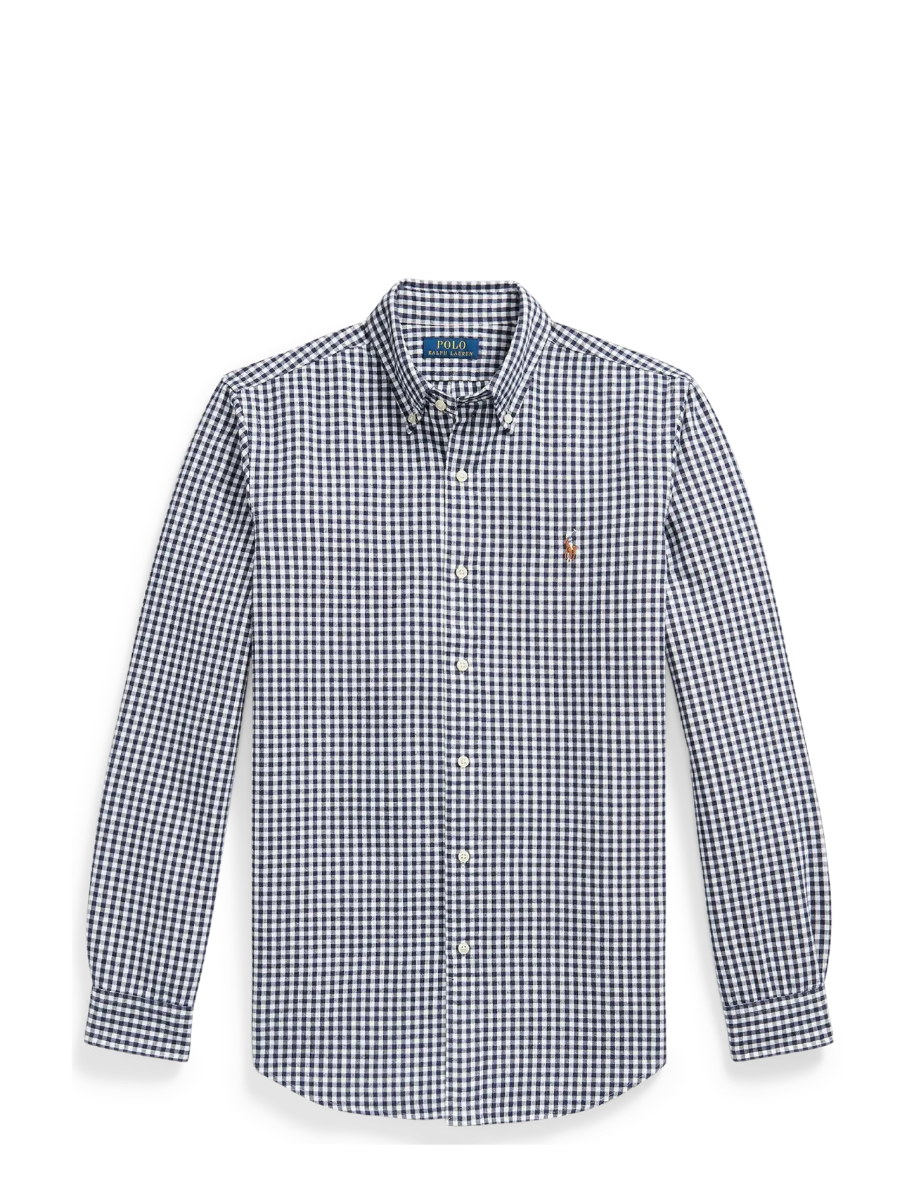 Polo Ralph Lauren Custom Fit Gingham Oxford Shirt - Hemden - 7523A WHITE SPRIN / white