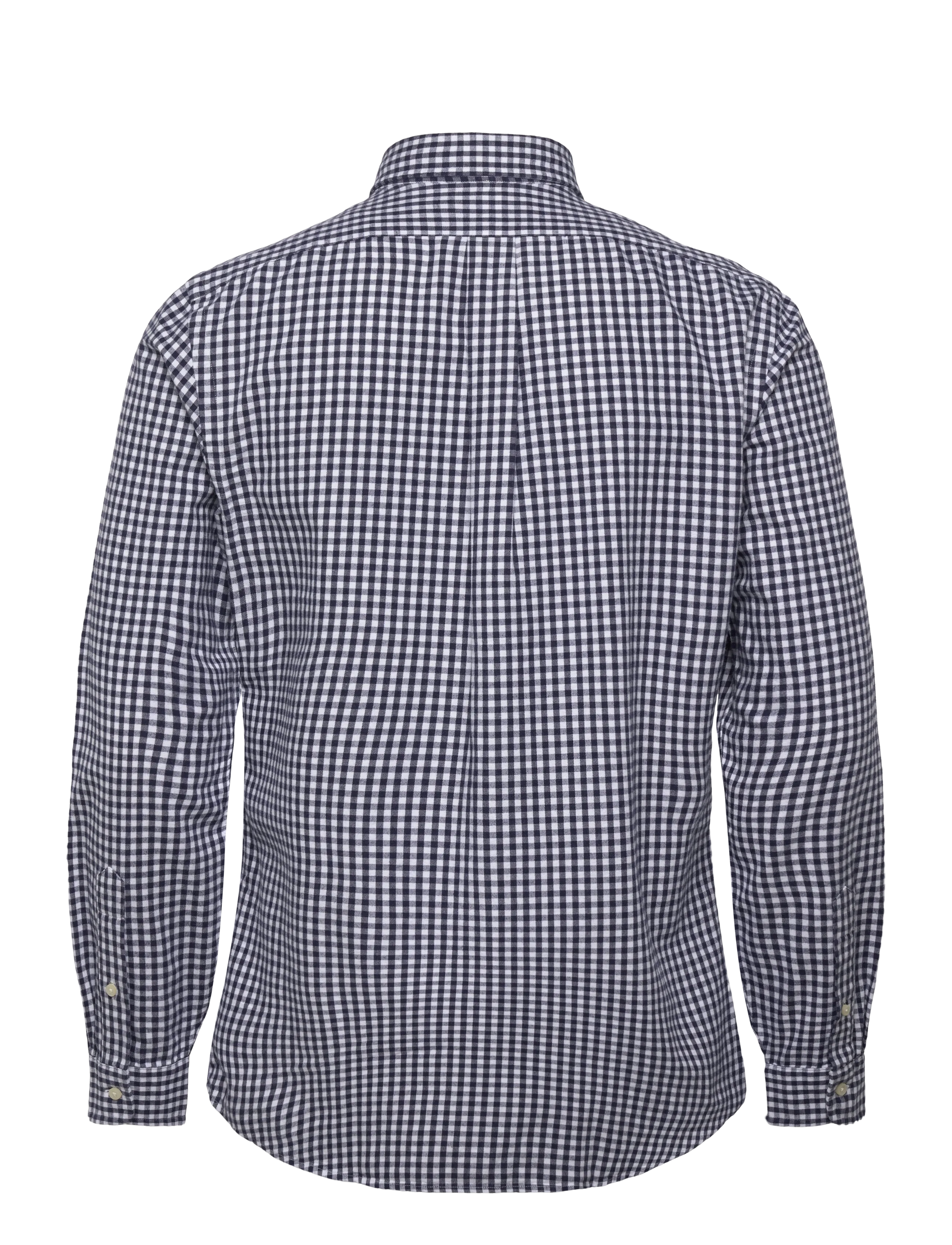 Polo Ralph Lauren - Custom Fit Gingham Oxford Shirt - checkered shirts - 7523a white sprin - 3