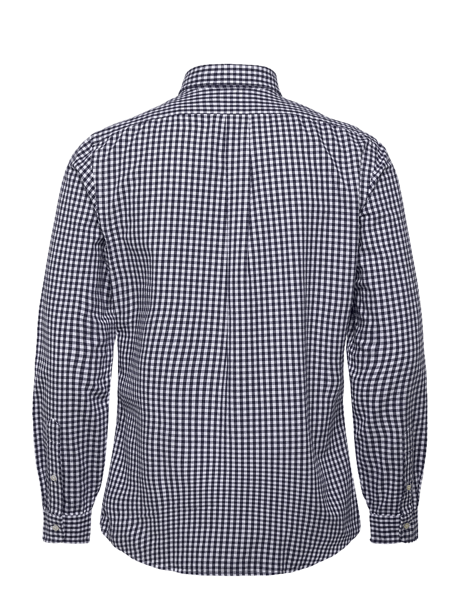 Polo Ralph Lauren - Custom Fit Gingham Oxford Shirt - checkered shirts - 7523a white sprin - 3