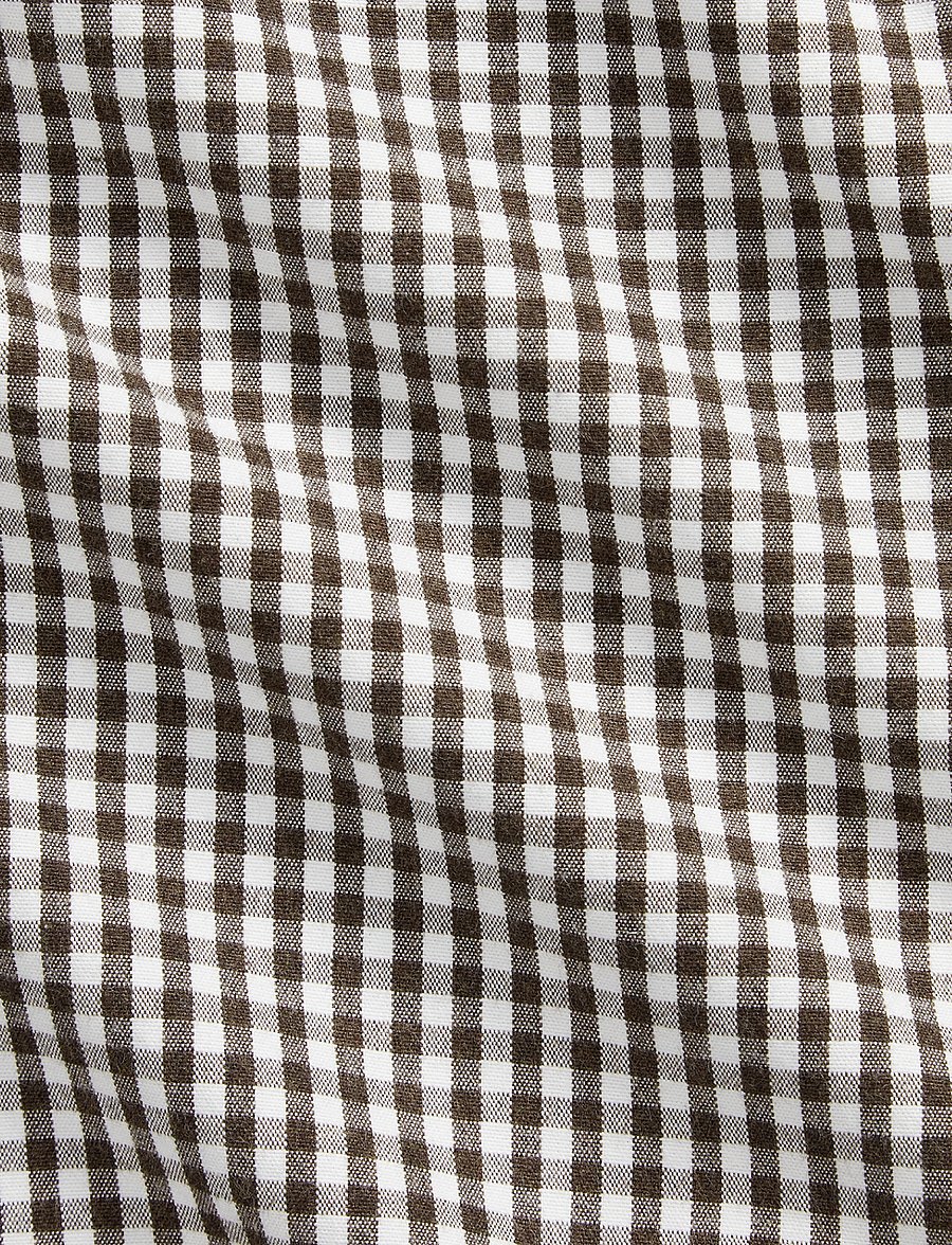 Polo Ralph Lauren - Custom Fit Gingham Oxford Shirt - 7523c white alpin - 1