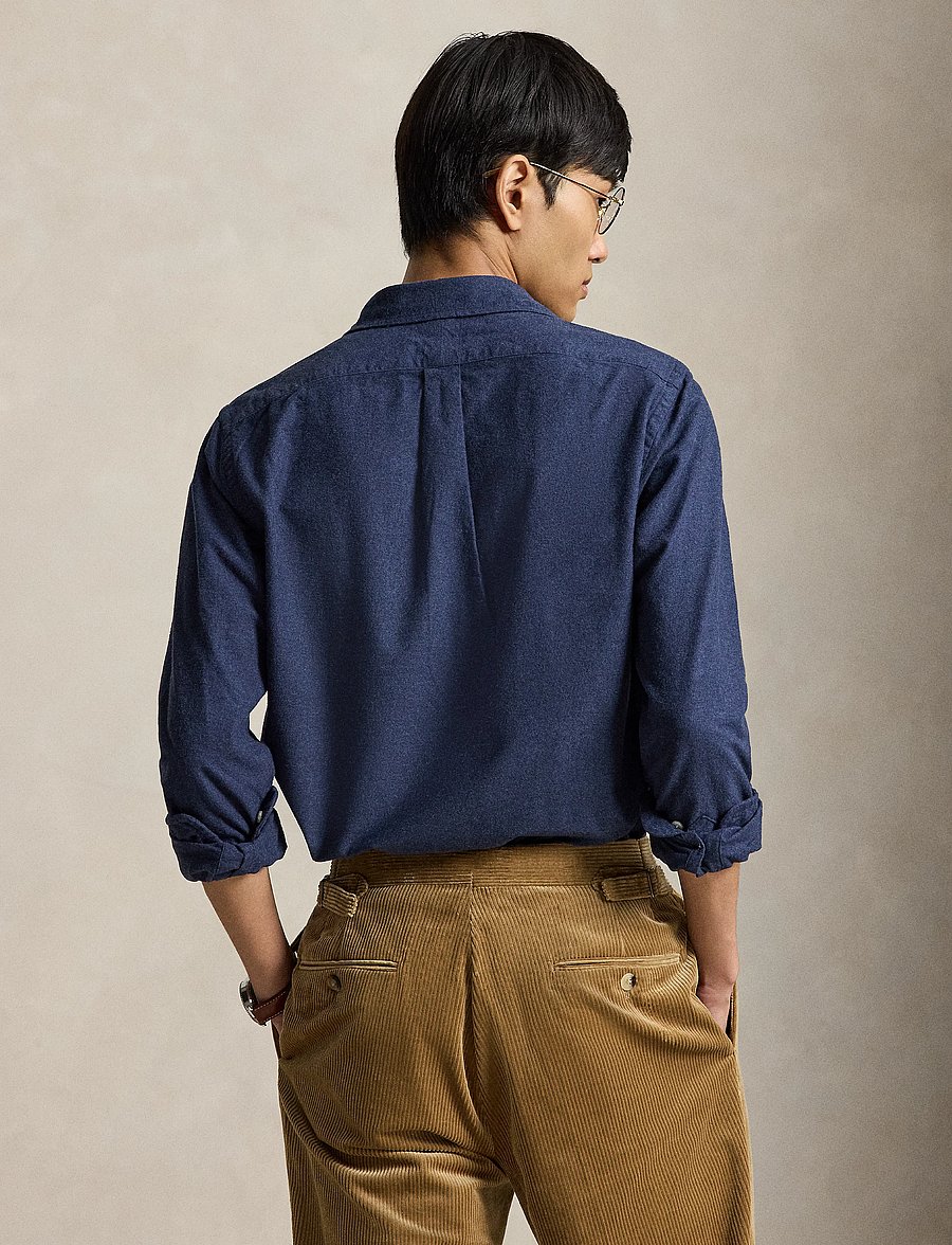 Polo Ralph Lauren - Custom Fit Heathered Oxford Shirt - agate heather - 2
