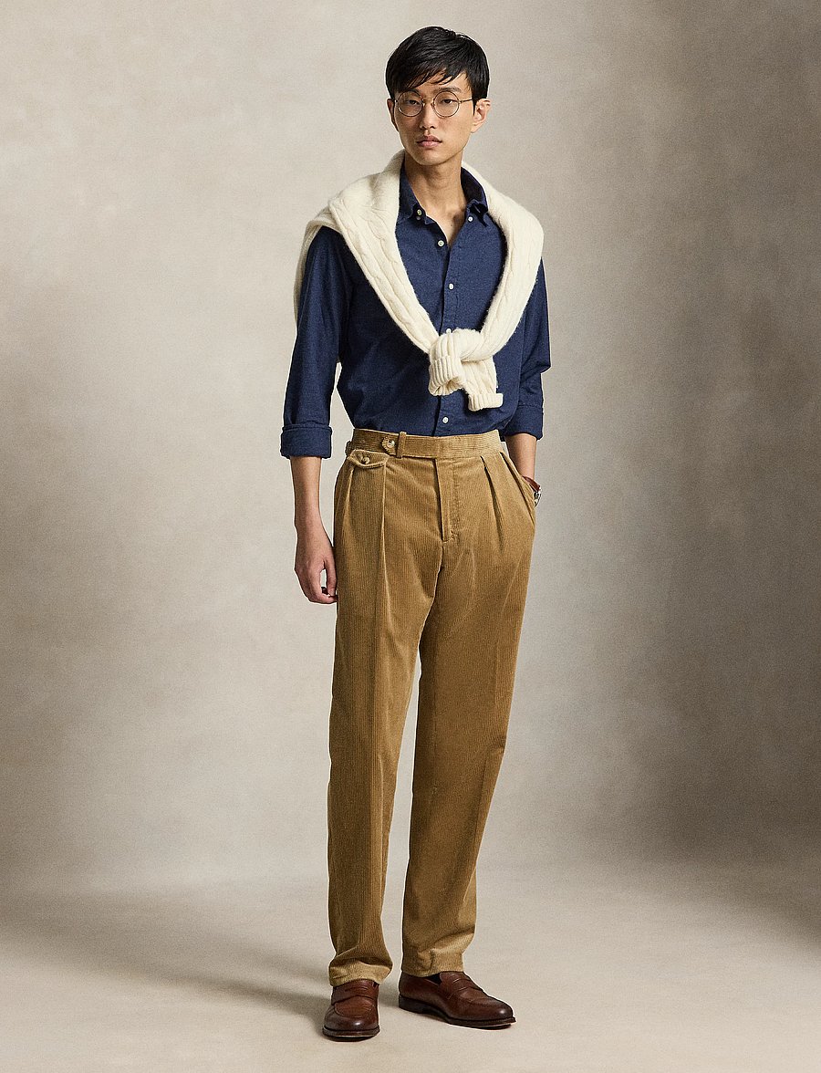 Polo Ralph Lauren - Custom Fit Heathered Oxford Shirt - agate heather - 4