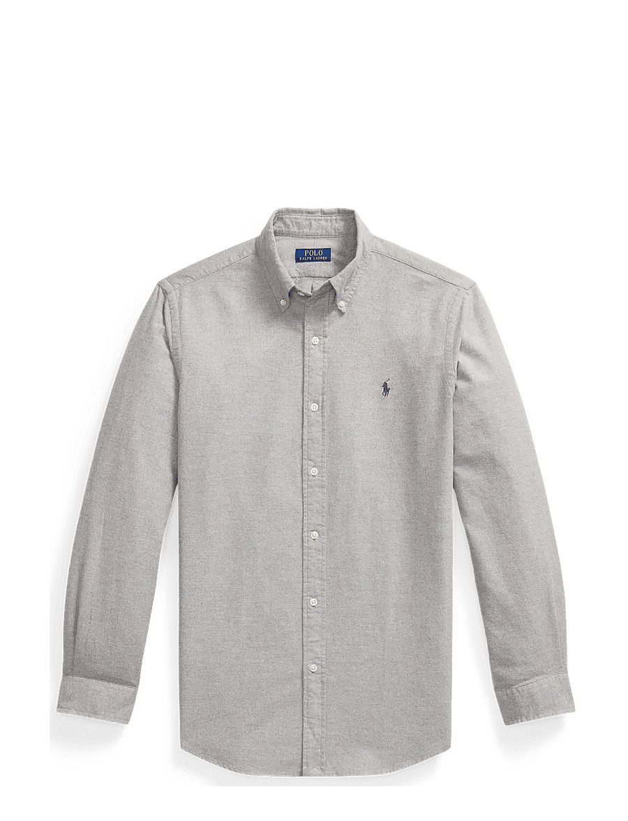 Polo Ralph Lauren - Custom Fit Heathered Oxford Shirt - andover heather - 1