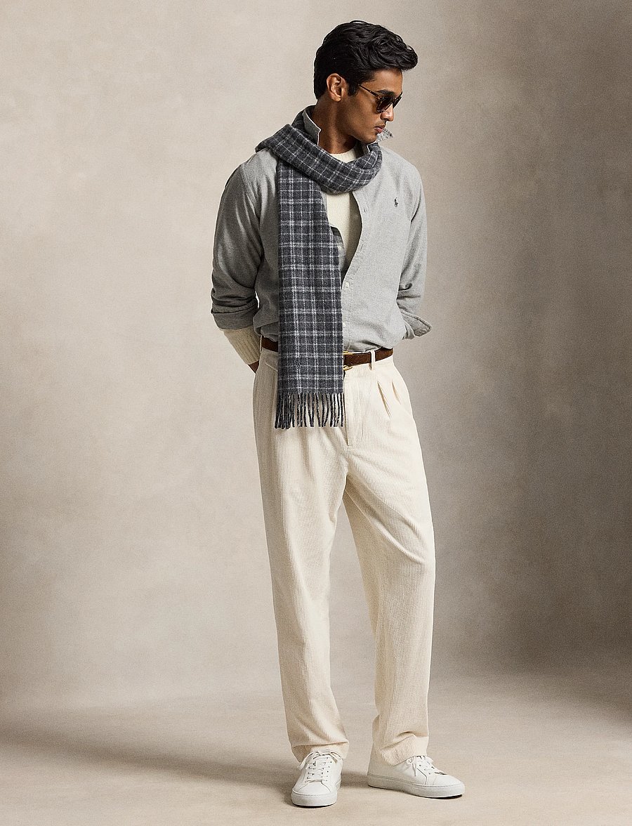 Polo Ralph Lauren - Custom Fit Heathered Oxford Shirt - andover heather - 3
